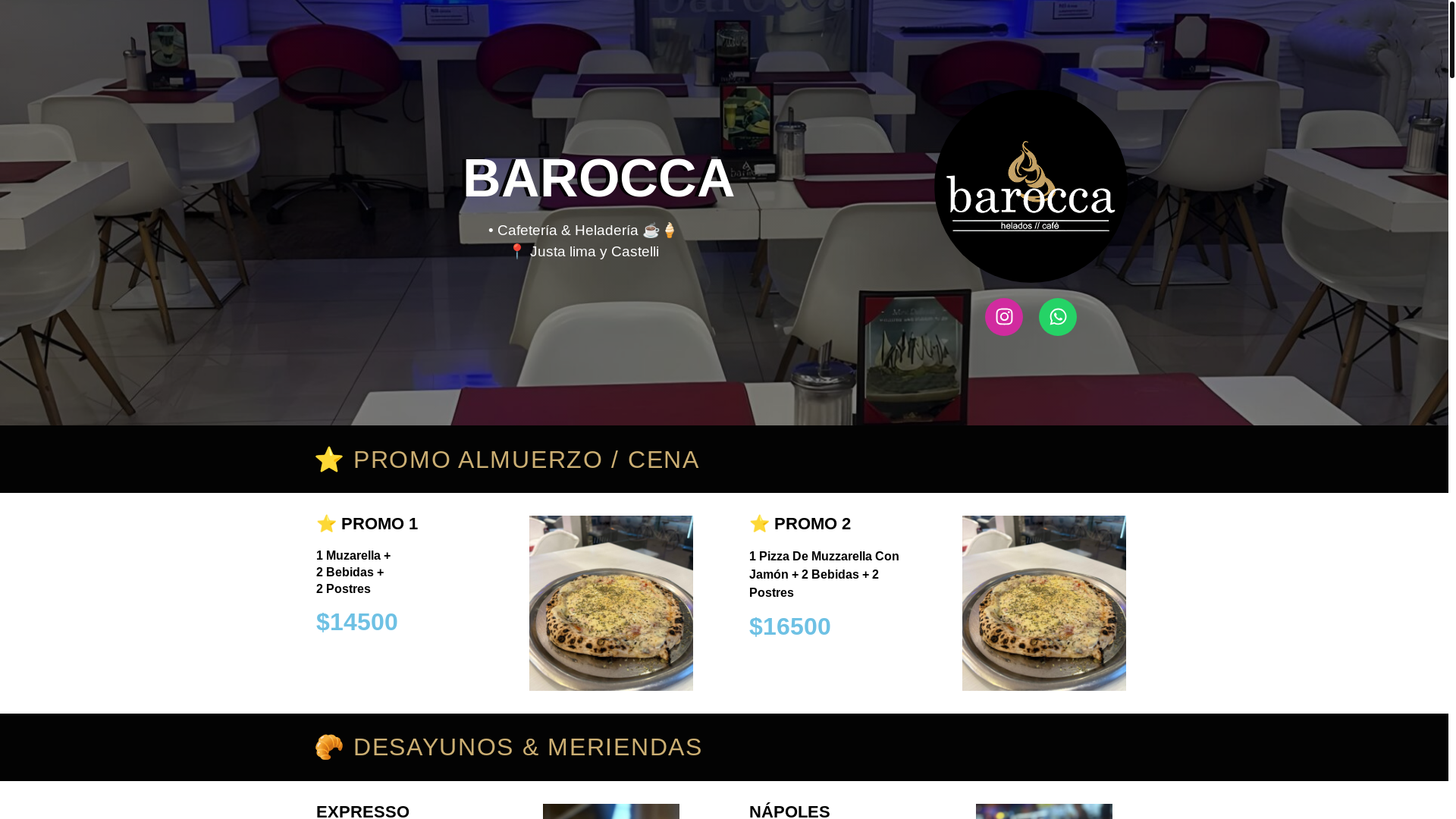 website screenshot of https://baroccaweb.pages.dev/