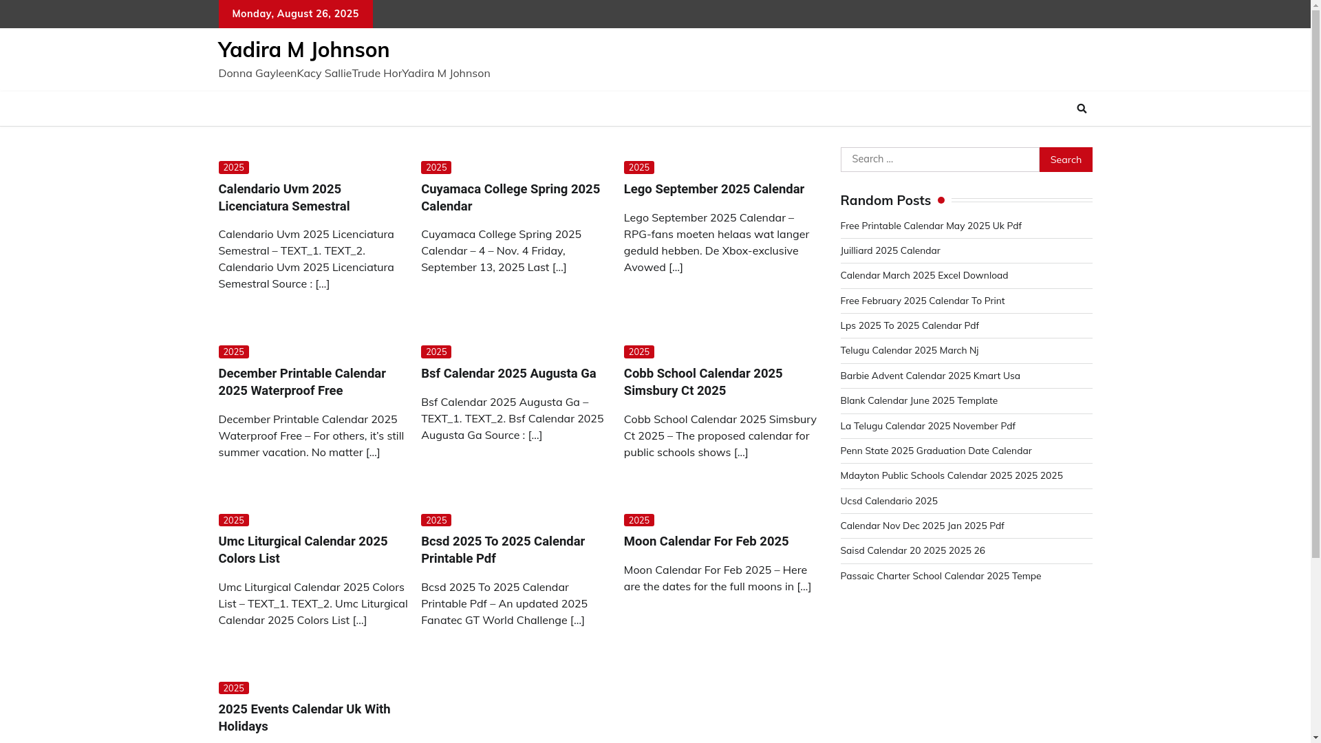 website screenshot of https://yadiramjohnsona.pages.dev/