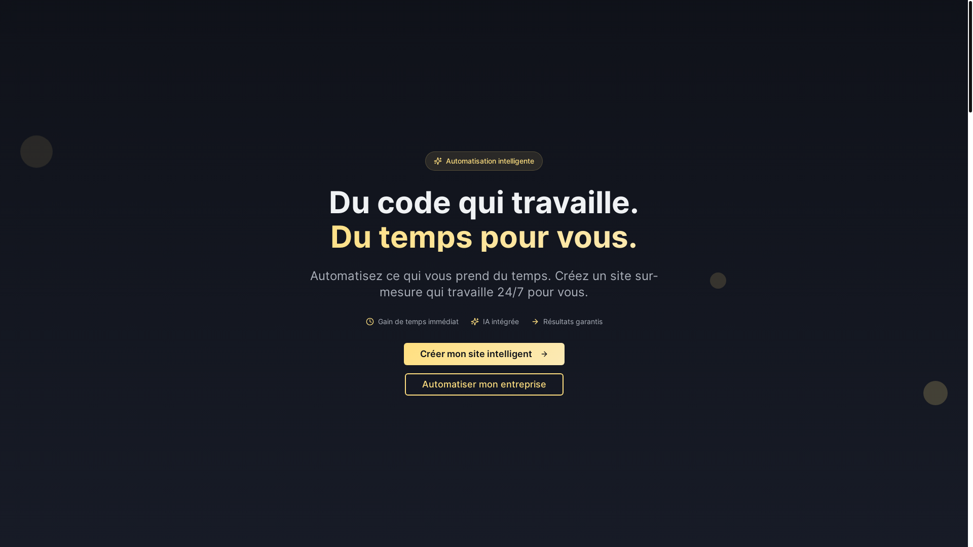 website screenshot of https://seleneagence.fr/