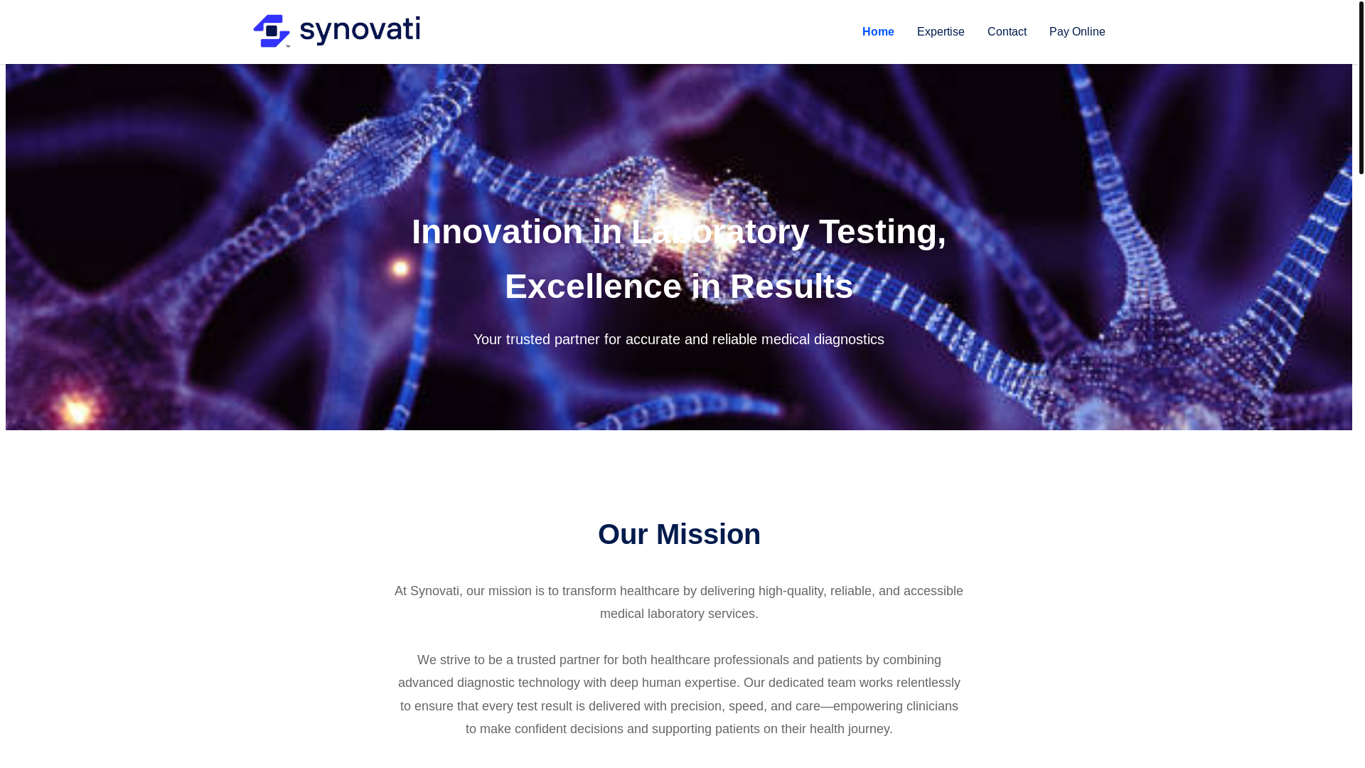 website screenshot of https://synovati7.pages.dev/