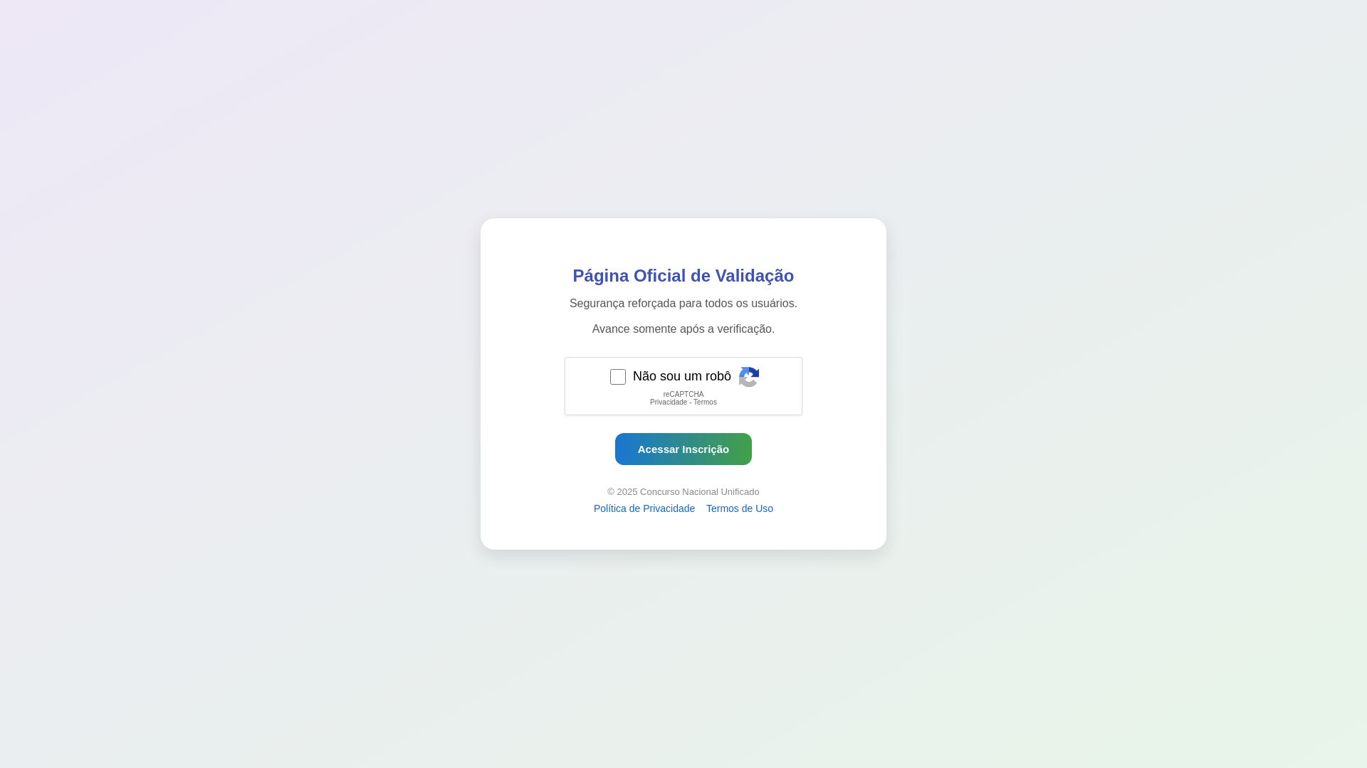 website screenshot of https://cadastrosunificado.site/