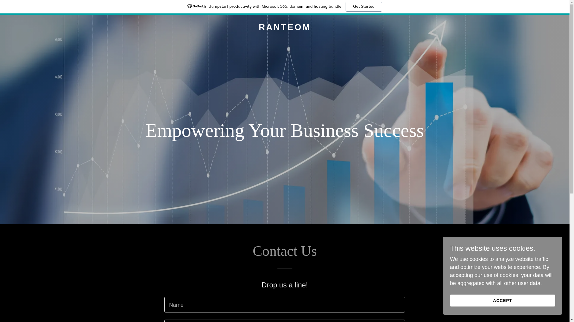 website screenshot of https://ranteom.com/