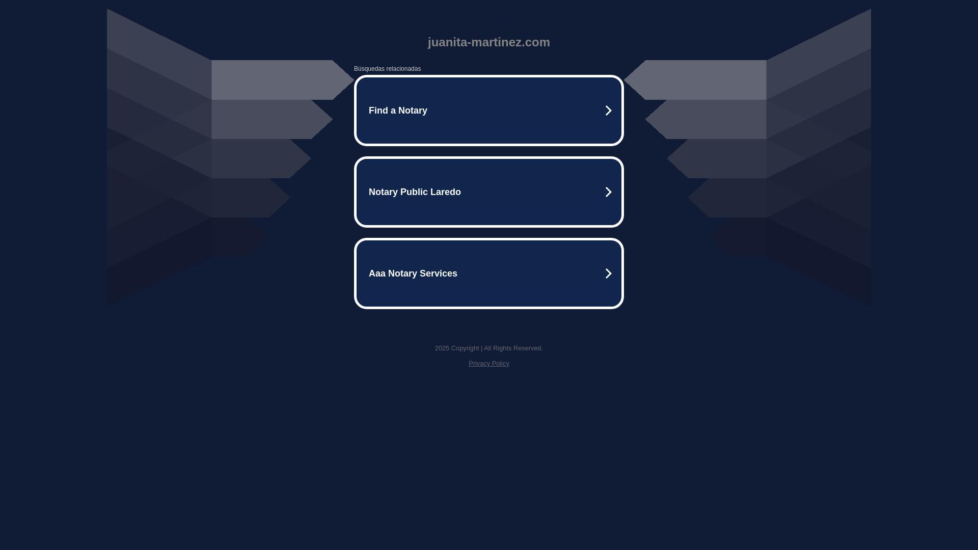 website screenshot of https://juanita-martinez.com/