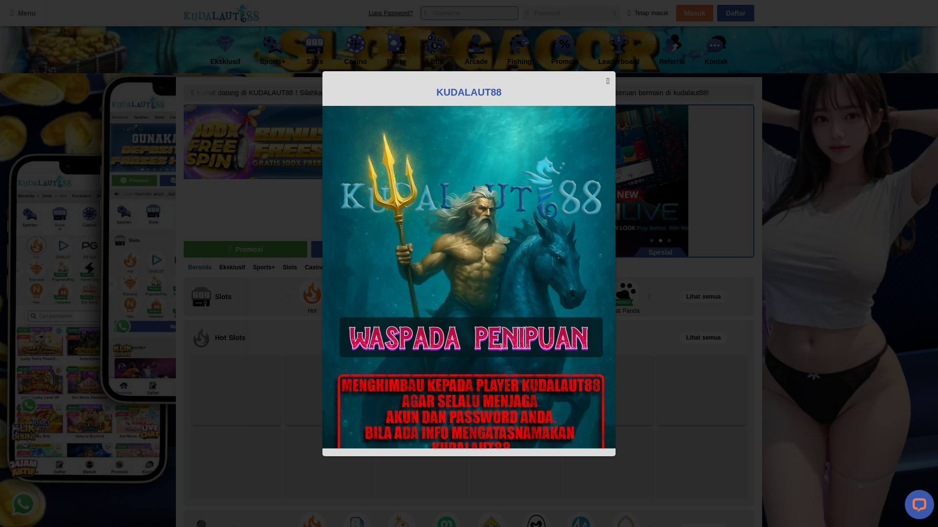 website screenshot of https://kudalaut88.cv/