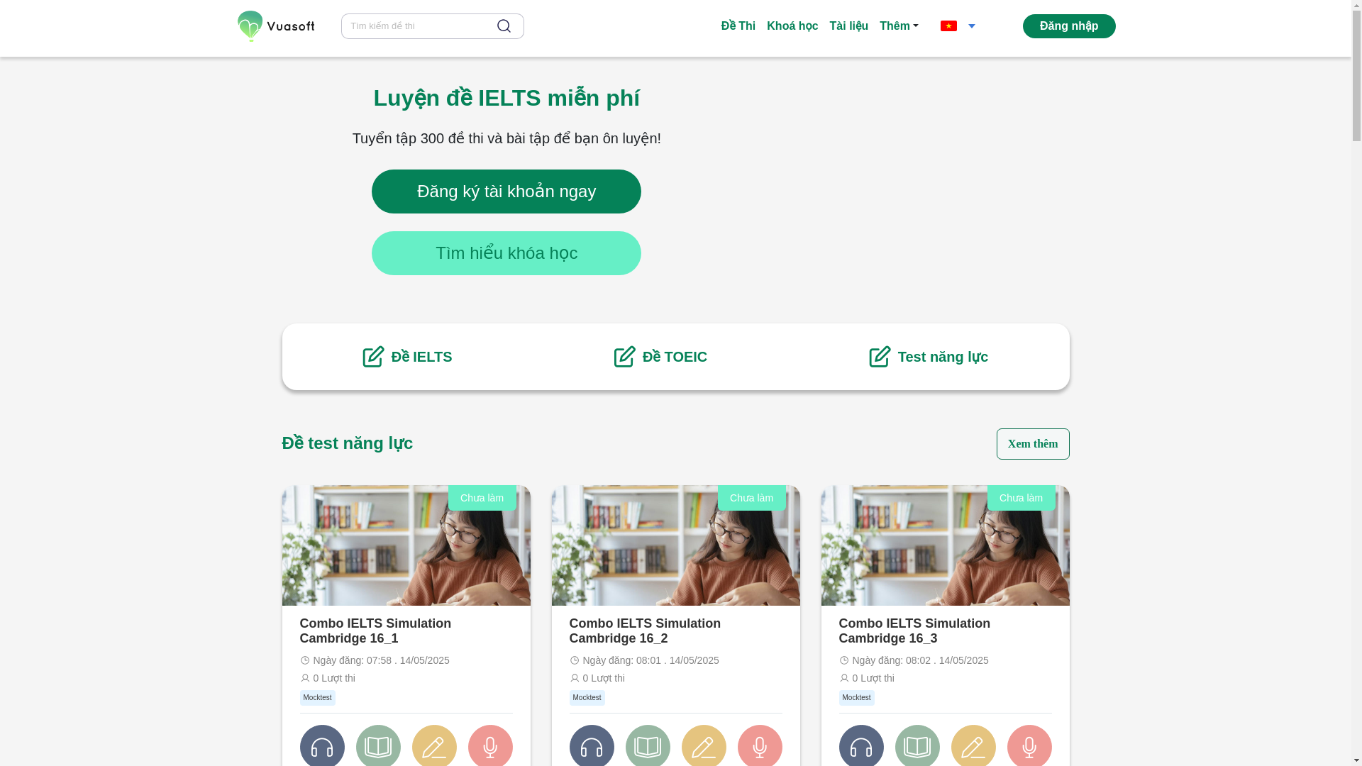website screenshot of https://esmartenglish.edu.vn/