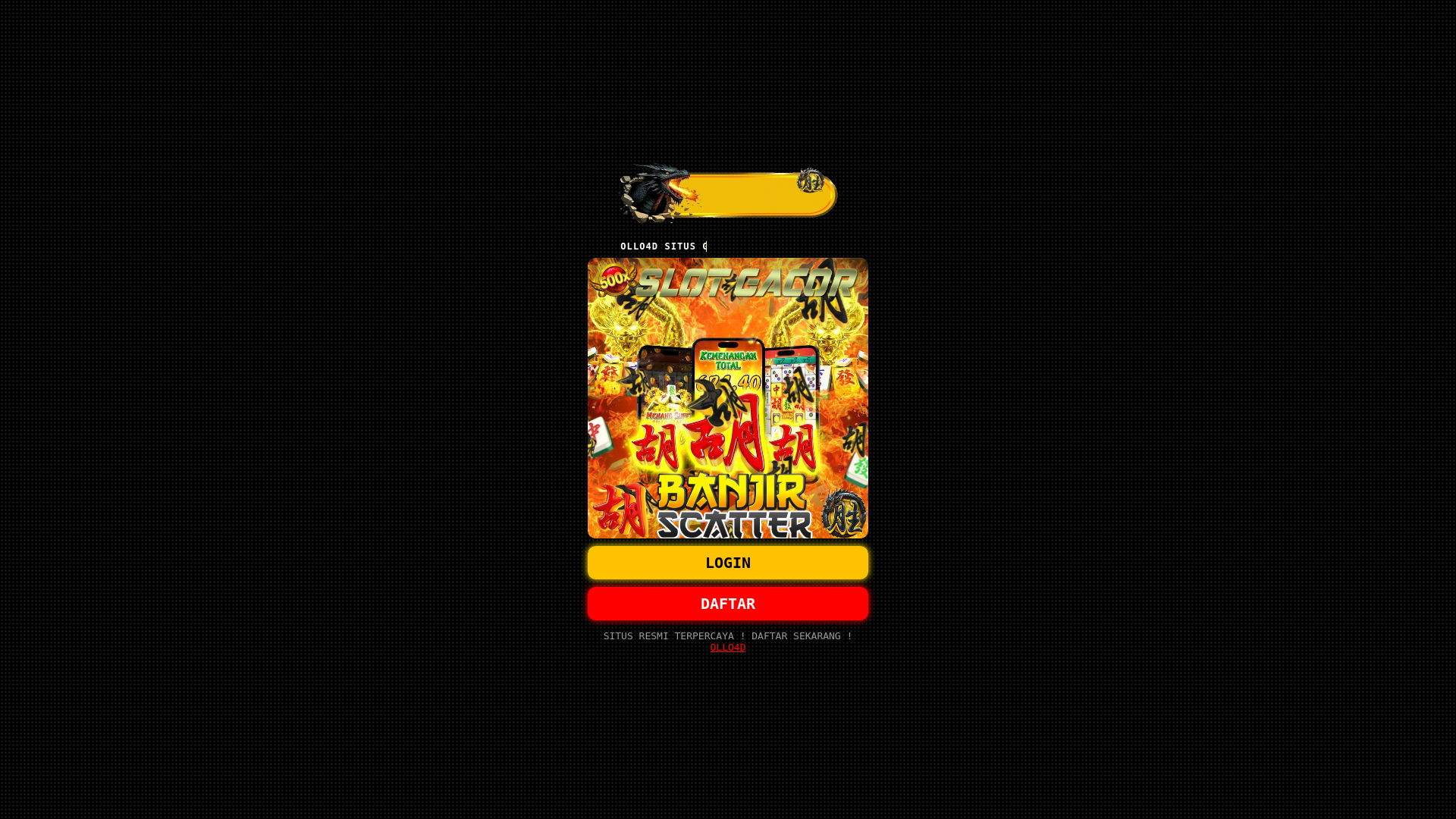 website screenshot of https://daftar-slot-ollo4d.pages.dev/