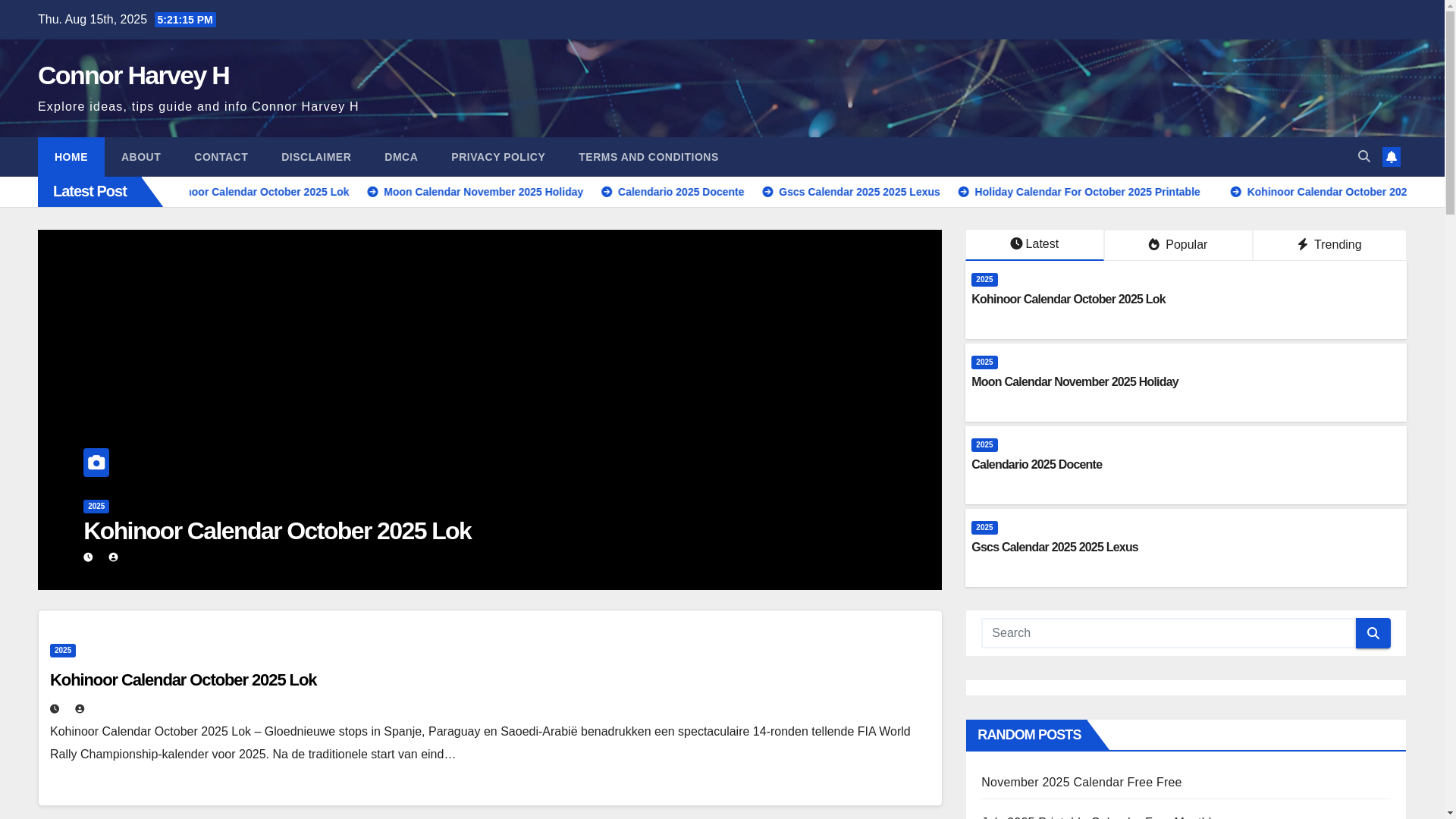 website screenshot of https://connorharveyh.pages.dev/