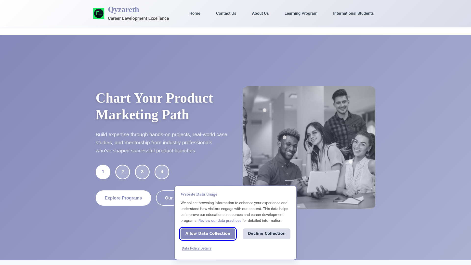 website screenshot of https://hryenllydsc.com/