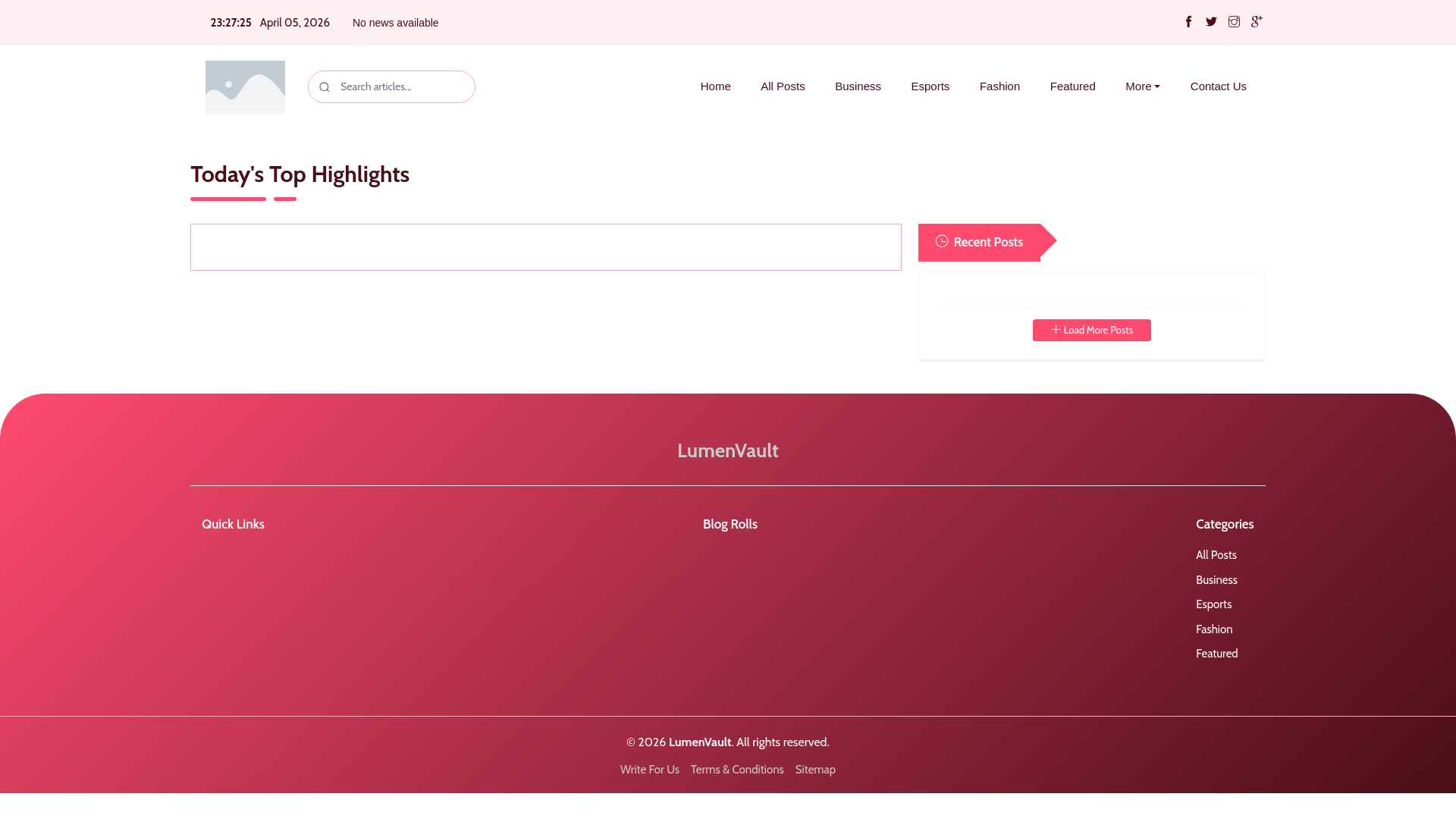 website screenshot of https://lumenvault.nl/