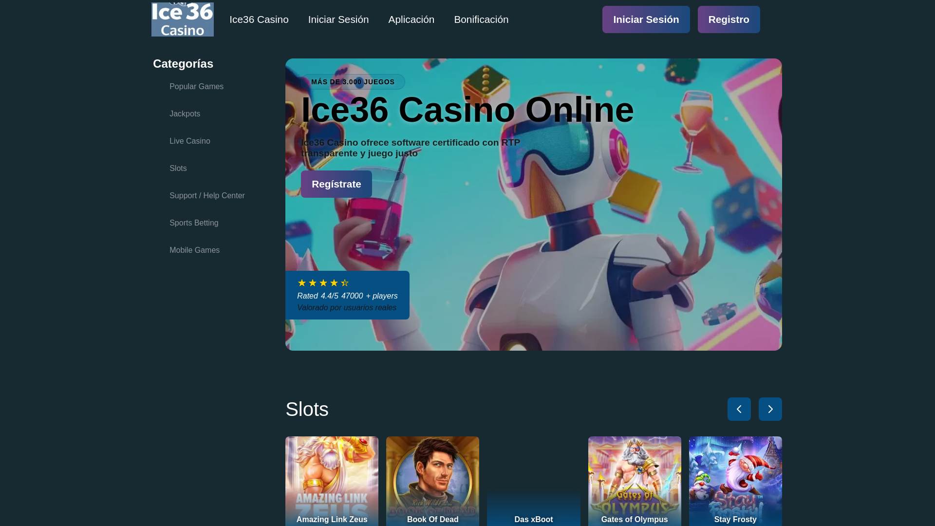website screenshot of https://ice-36-casinospain-com.pages.dev/