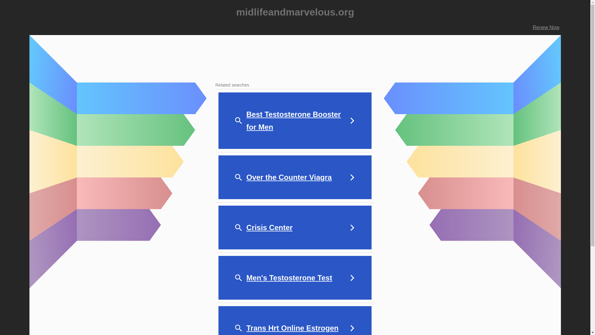 website screenshot of https://midlifeandmarvelous.org/