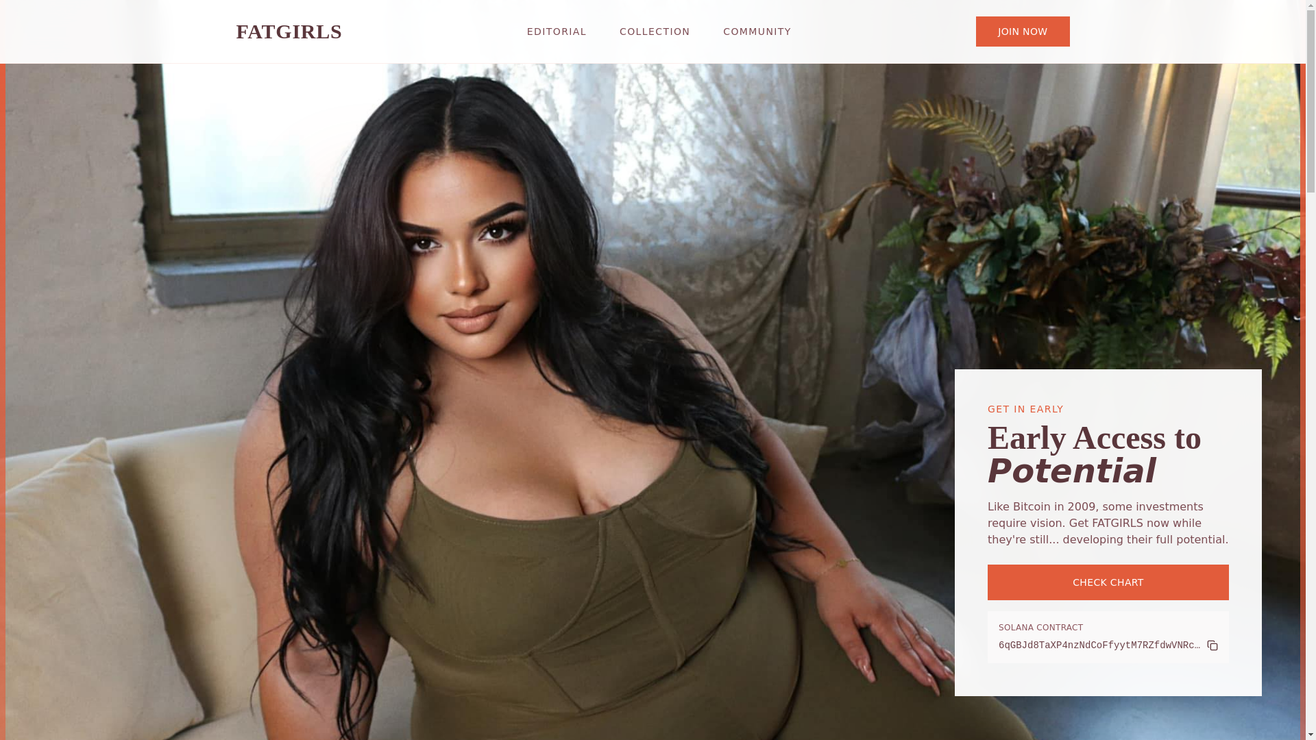 website screenshot of https://solanafatgirls.com/