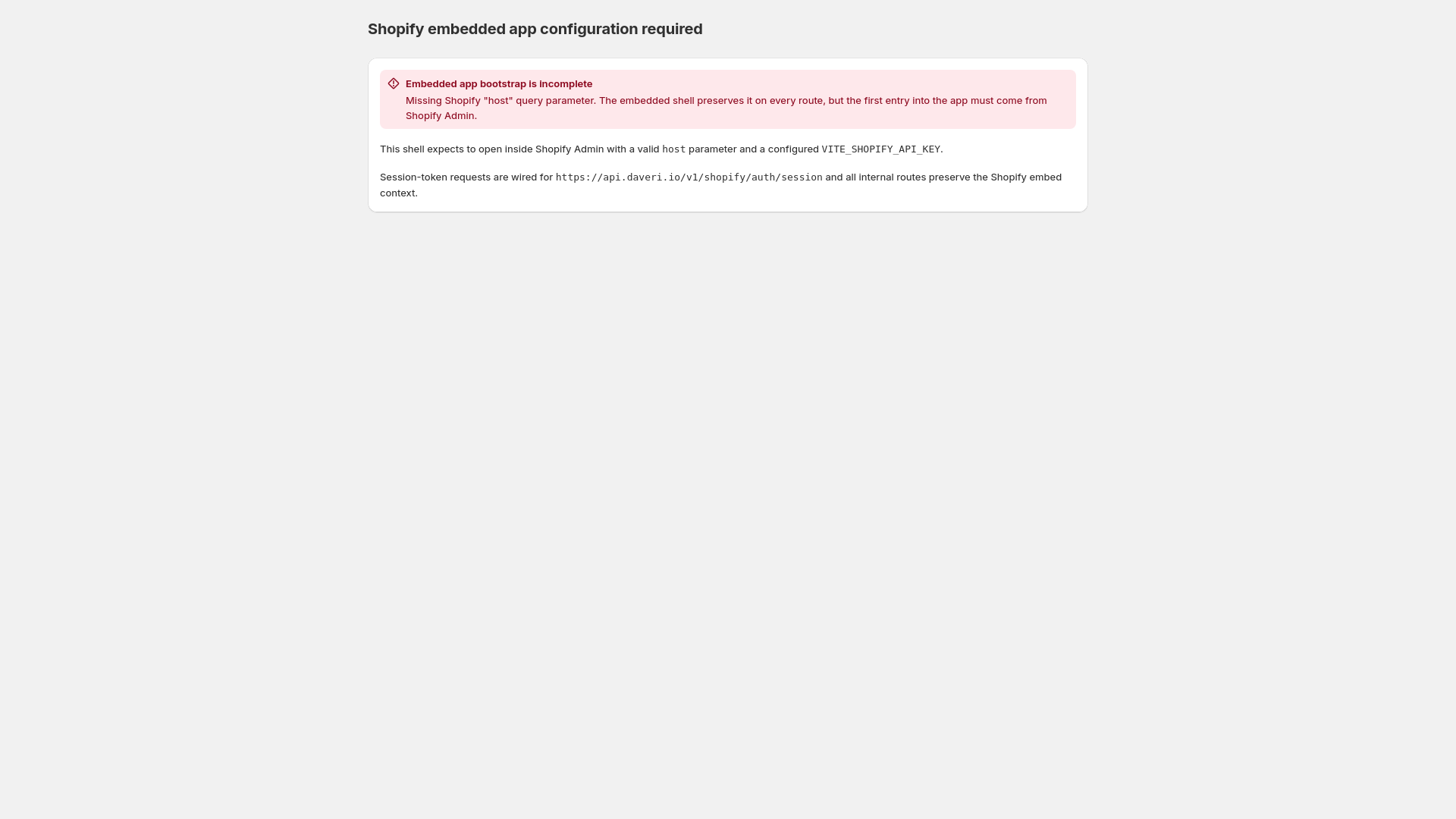 website screenshot of https://daveri-shopify-v2-dev.pages.dev/