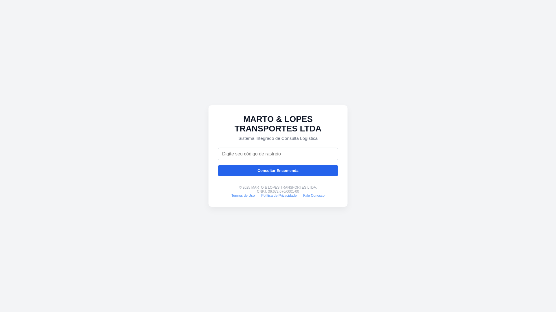 website screenshot of https://localizarenvio.site/
