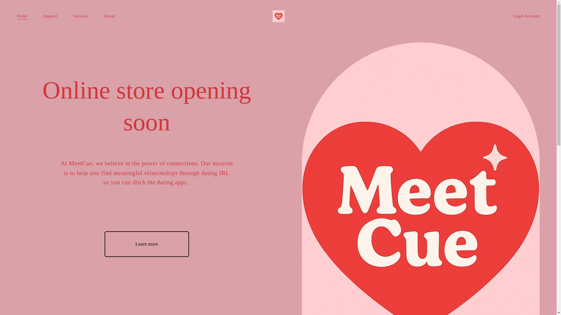 website screenshot of https://meetcue.co/
