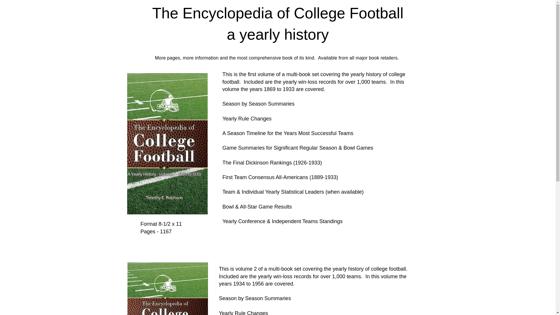 website screenshot of https://collegefootballencyclopedia.org/