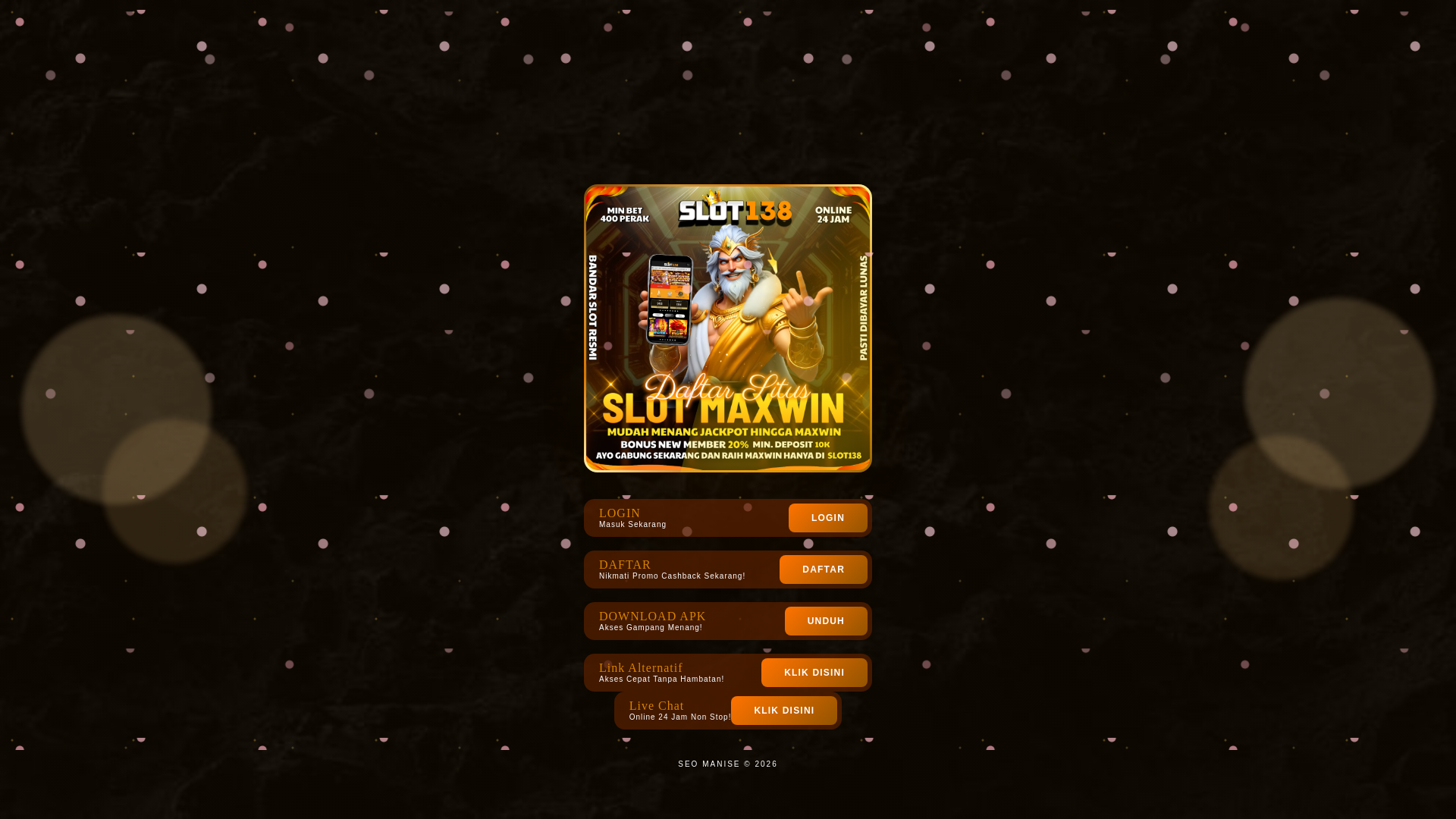 website screenshot of https://arenaslotter-manise.pages.dev/