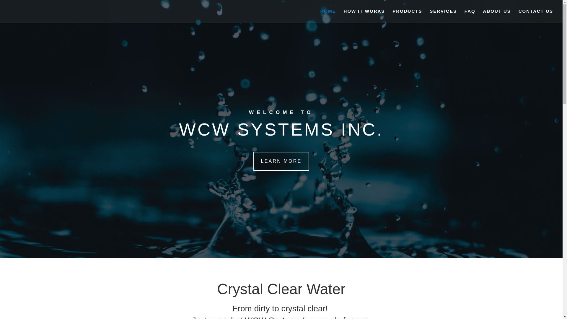 website screenshot of https://wcwsystemsinc.com/