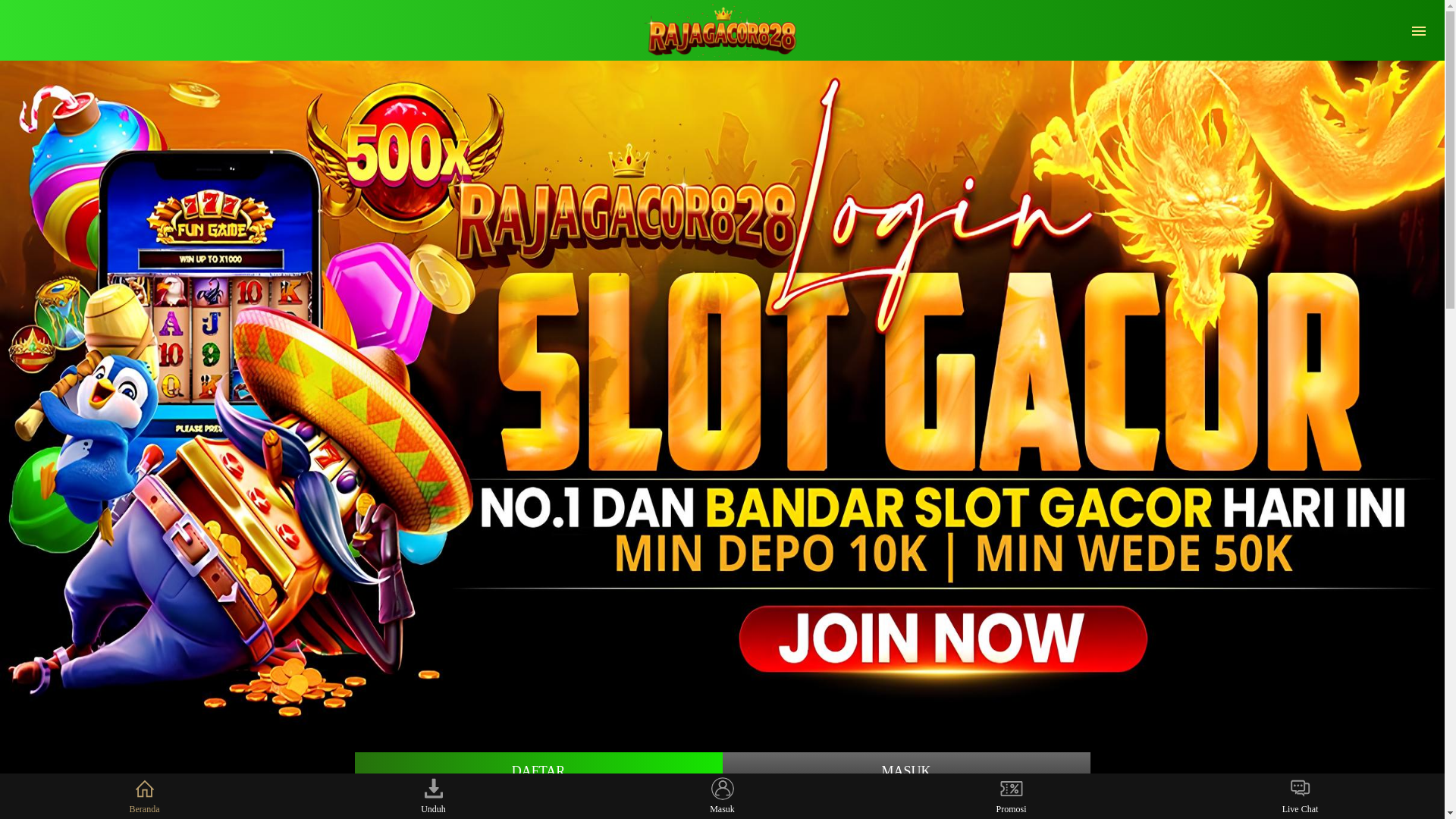 website screenshot of https://amp-rajagacor828.pages.dev/
