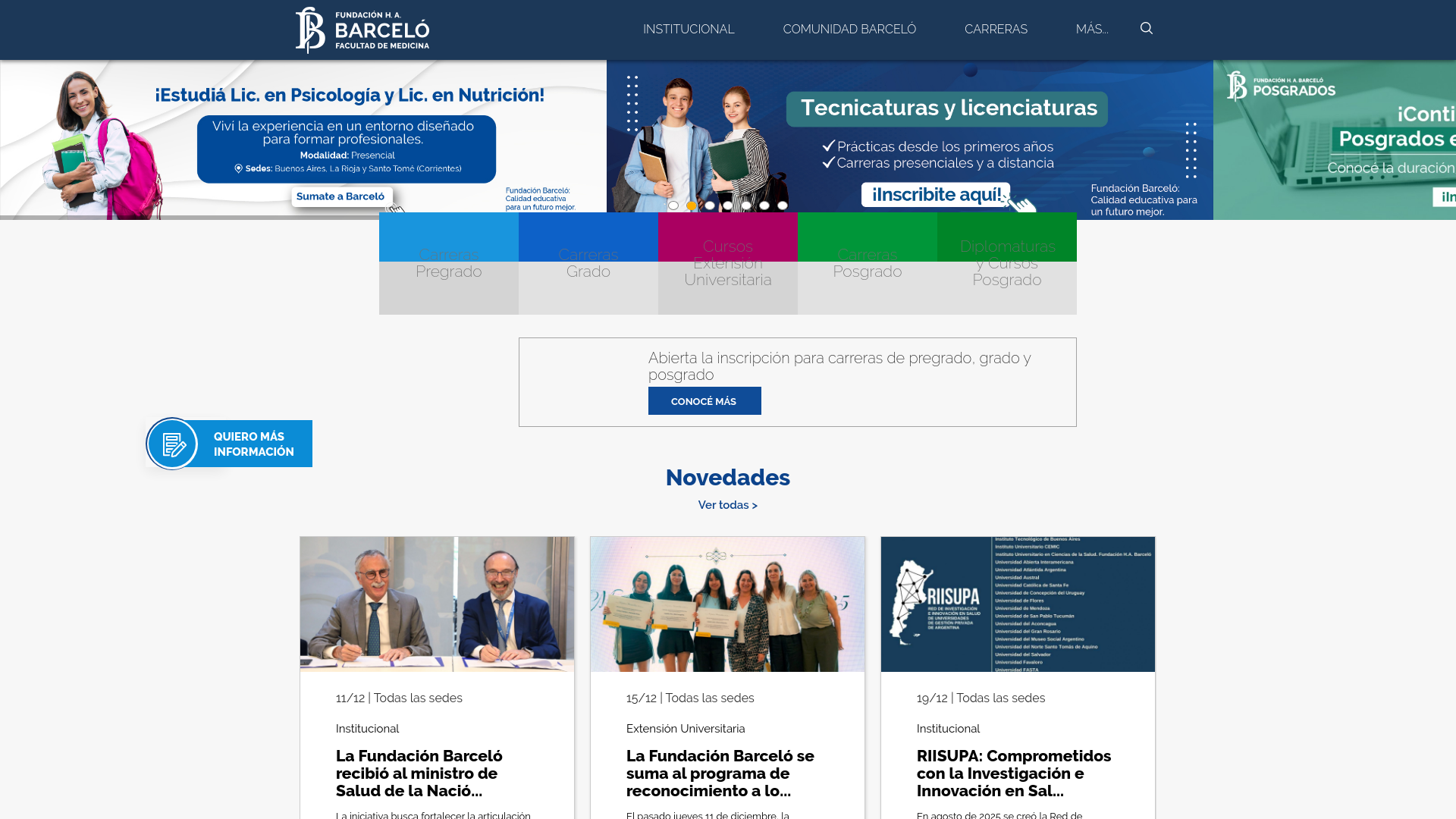 website screenshot of https://nam02.safelinks.protection.outlook.com/?url=http%3A%2F%2Fwww.barcelo.edu.ar%2F&data=05%7C02%7Cfabio.pinti%40barcelo.edu.ar%7C21c22ec09bfb4784ab5d08de73069a76%7C0877683a7976405493dbcd9f1e58544f%7C0%7C0%7C639074669580947588%7CUnknown%7CTWFpbGZsb3d8eyJFbXB0eU1hcGkiOnRydWUsIlYiOiIwLjAuMDAwMCIsIlAiOiJXaW4zMiIsIkFOIjoiTWFpbCIsIldUIjoyfQ%3D%3D%7C0%7C%7C%7C&sdata=aWelWTxx0qA0Xn6Z2gPdXPSP9buRbu0Rhs8CAxizsKo%3D&reserved=0