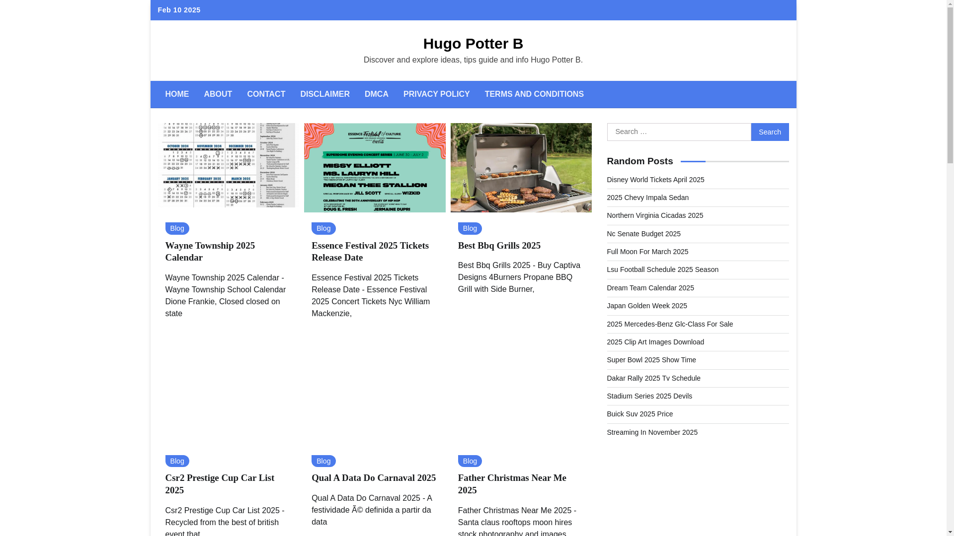 website screenshot of https://hugopotterb.pages.dev/