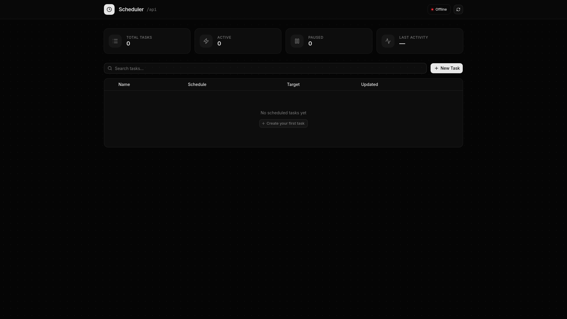 website screenshot of https://scheduler-web-4ro.pages.dev/