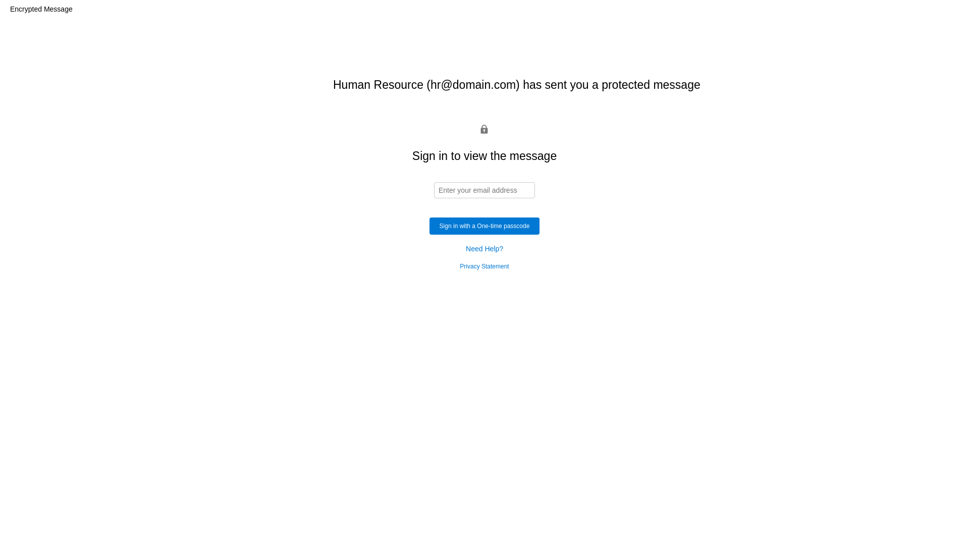 website screenshot of https://encryption-outlook-one-time-password.pages.dev/