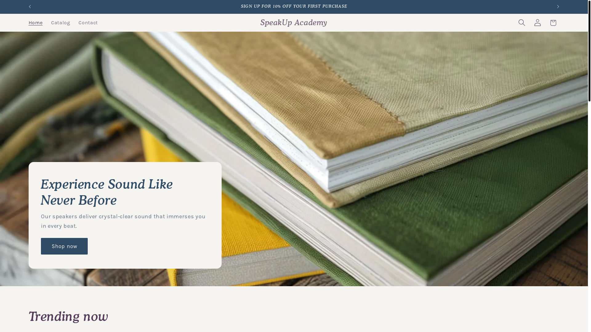 website screenshot of https://hallspeakupacademy.com/