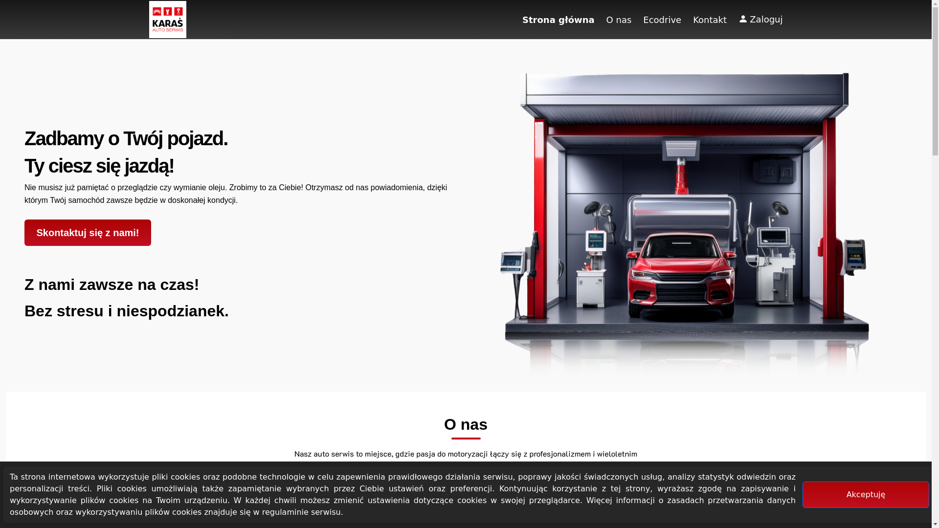 website screenshot of https://turbokaras-skp.pl/