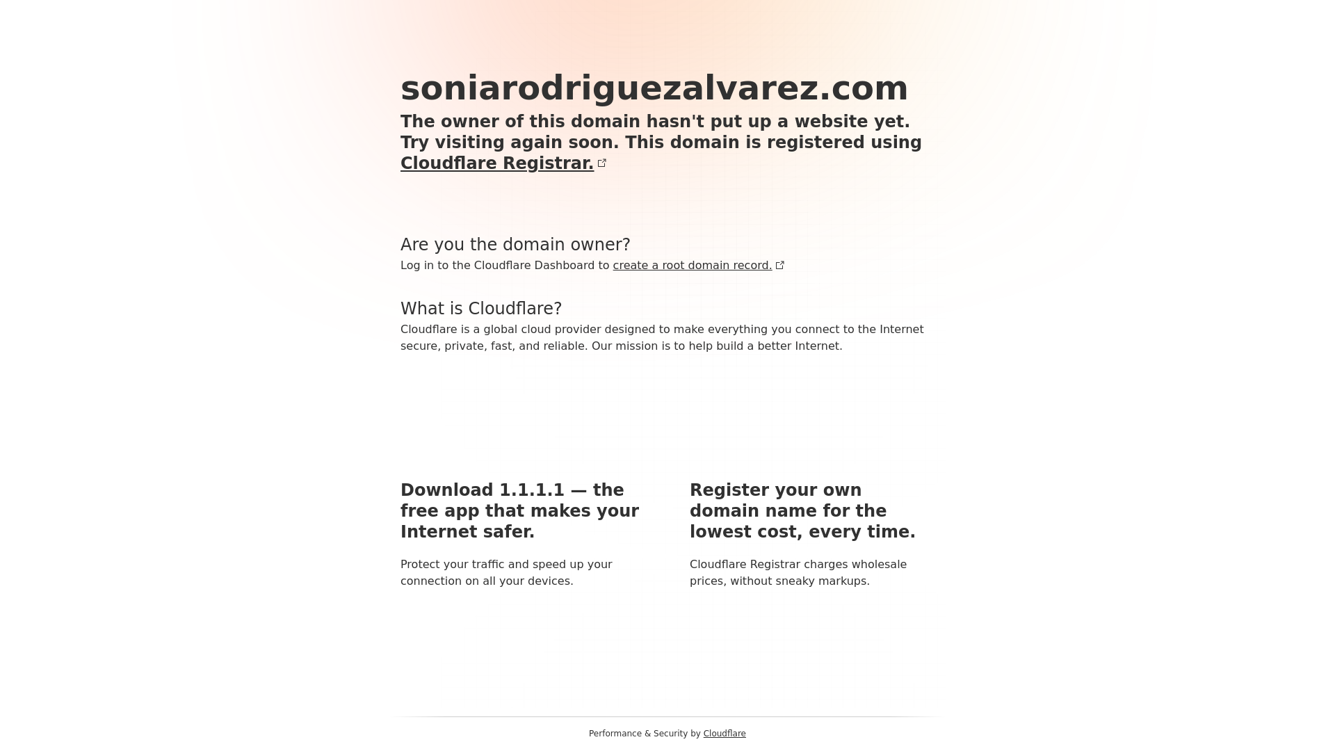 website screenshot of https://soniarodriguezalvarez.com/