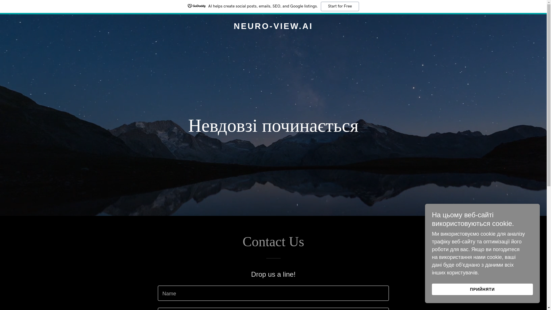 website screenshot of https://neuro-view.ai/