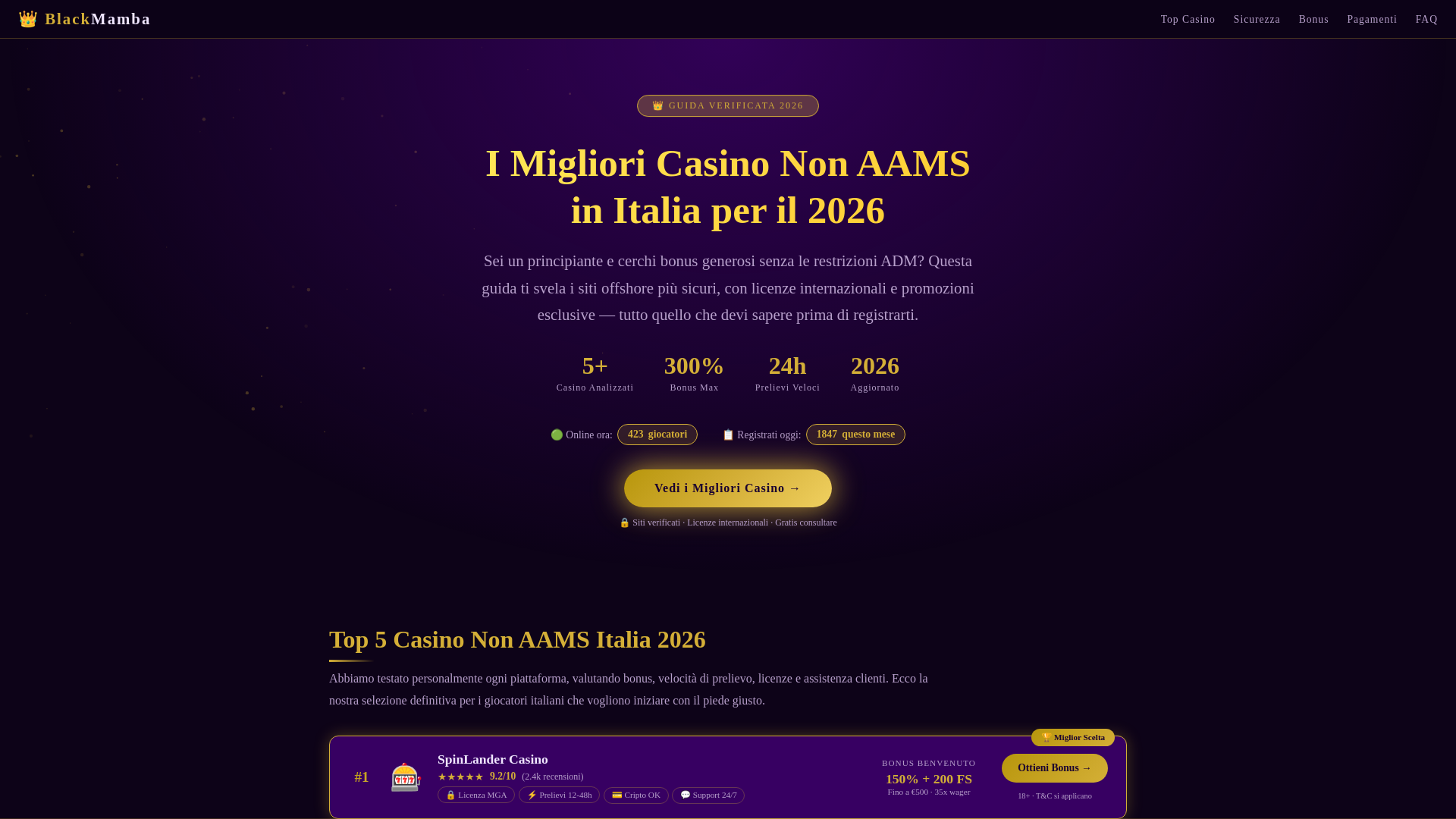 website screenshot of https://blackmamba-moda-it.pages.dev/