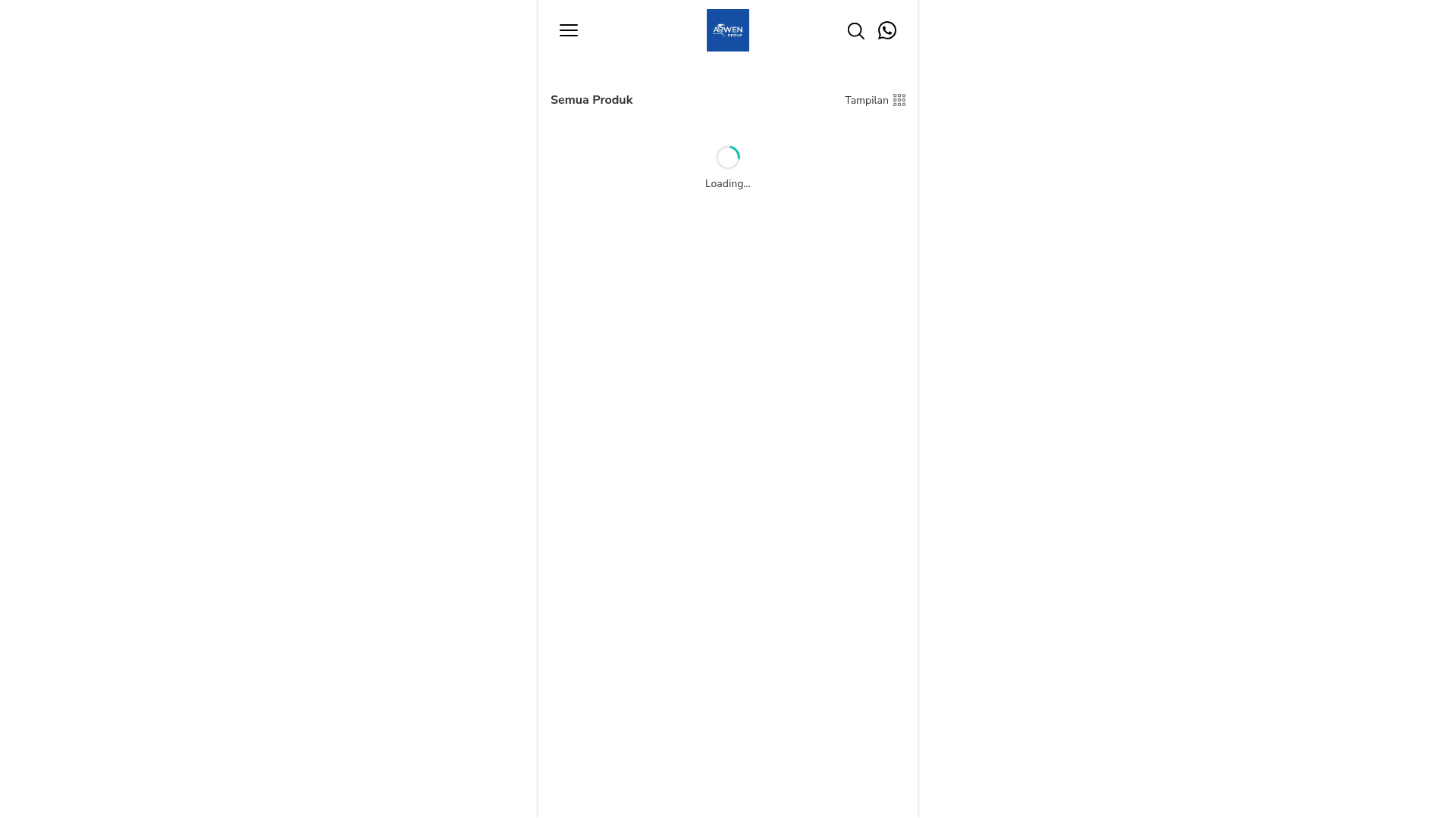 website screenshot of https://apotekarwensehat.com/