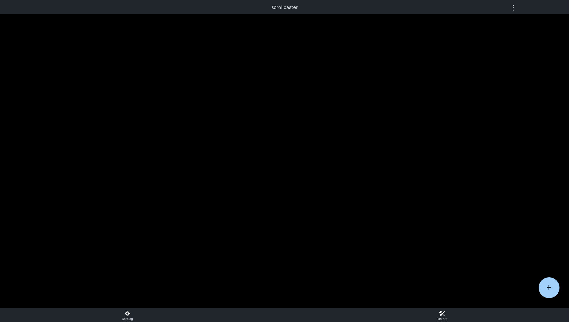 website screenshot of https://scrollcaster.dev/