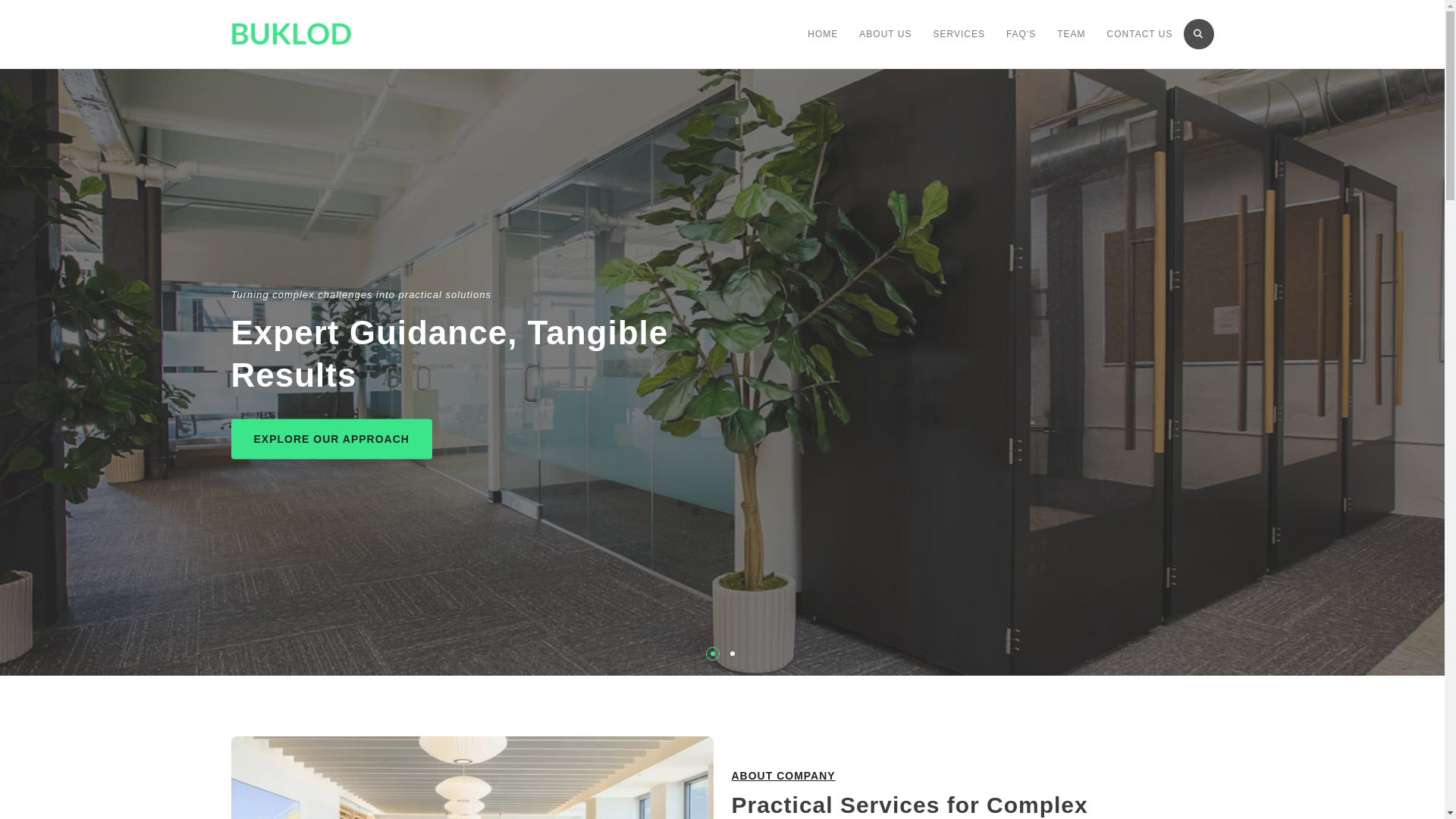 website screenshot of https://buklodservices.pages.dev/