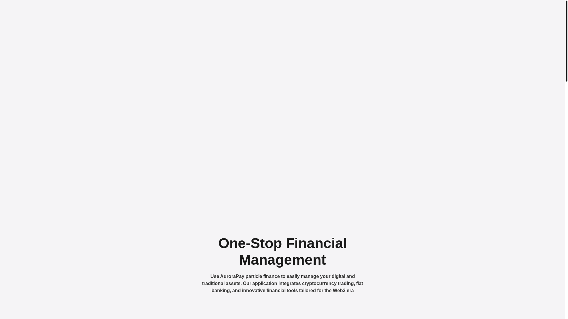 website screenshot of https://aurorapay.info/