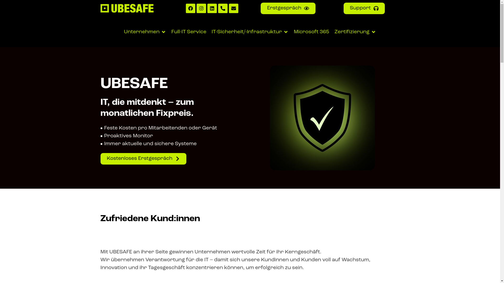 website screenshot of https://ubysave.de/