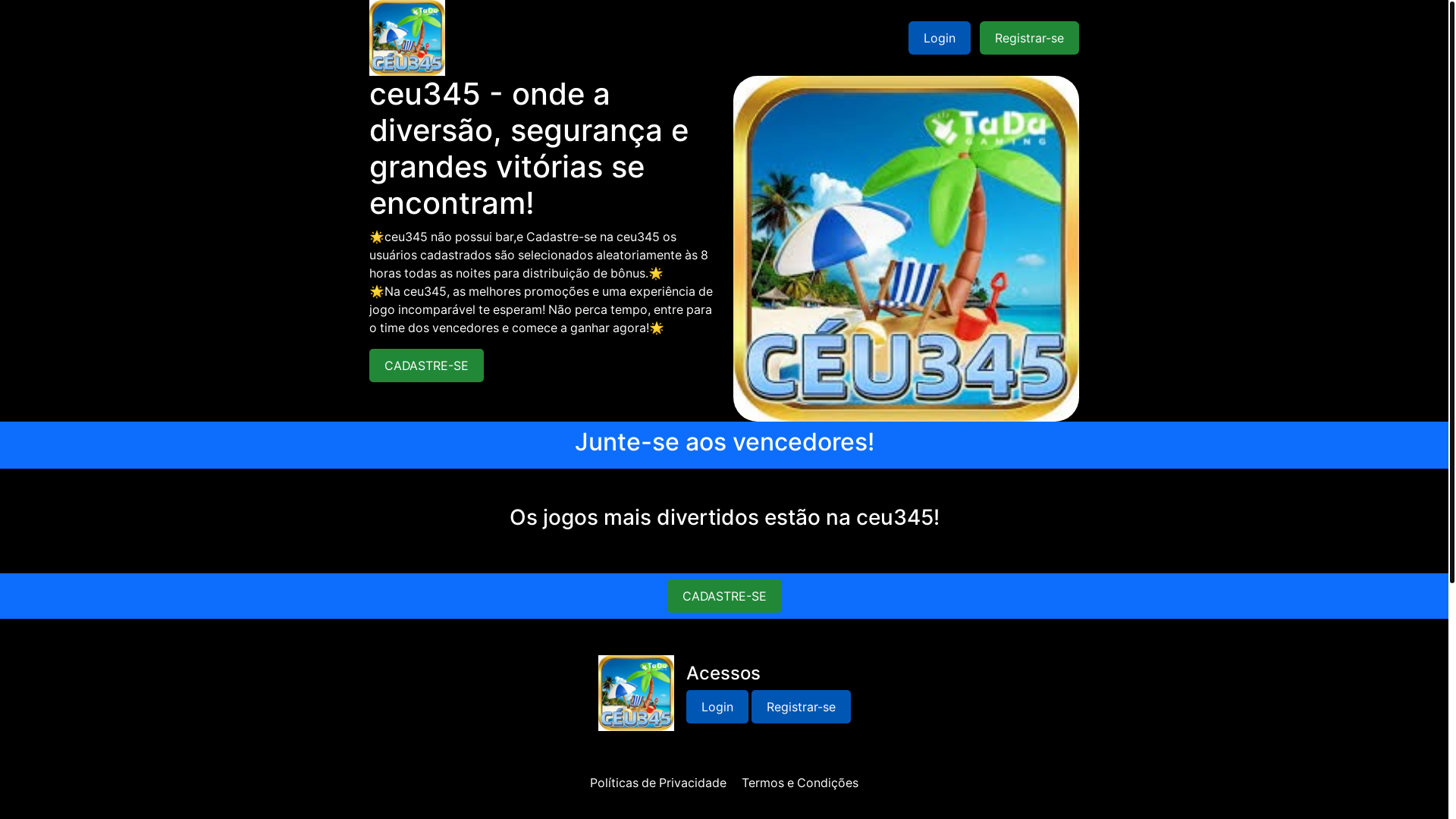 website screenshot of https://ceu345app.com/
