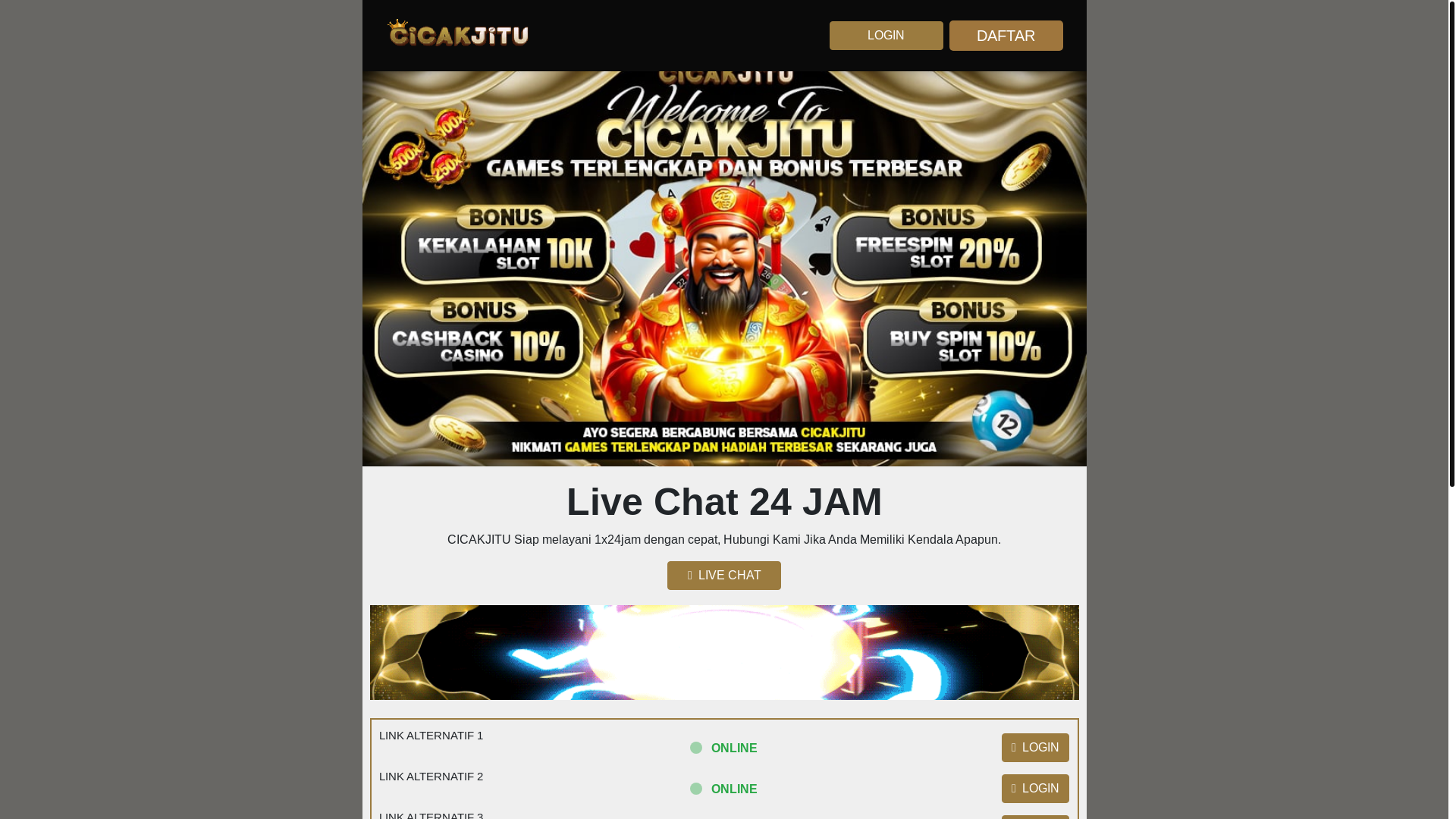 website screenshot of https://cicakjitu20.pages.dev/