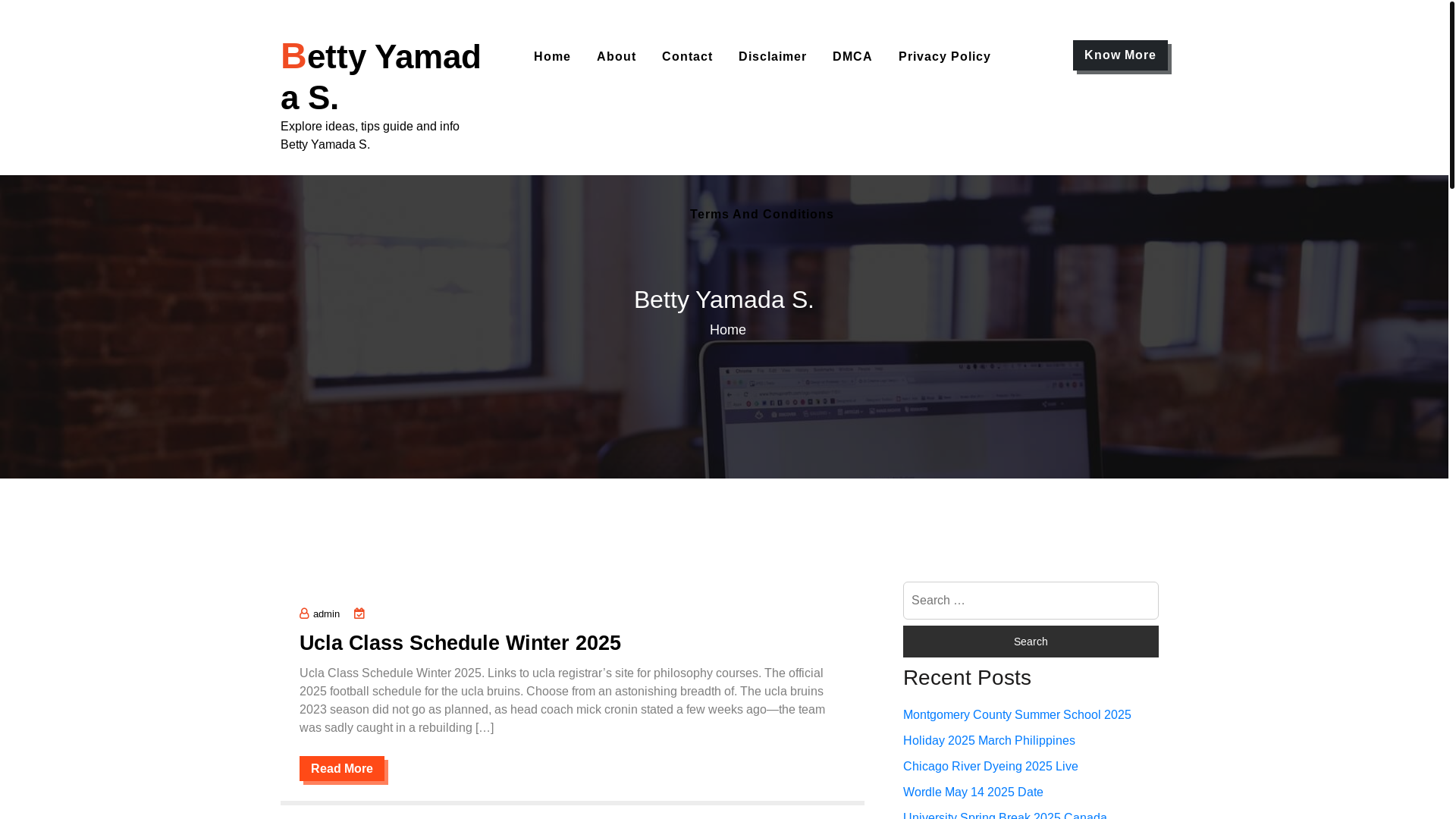 website screenshot of https://bettyyamadas.pages.dev/