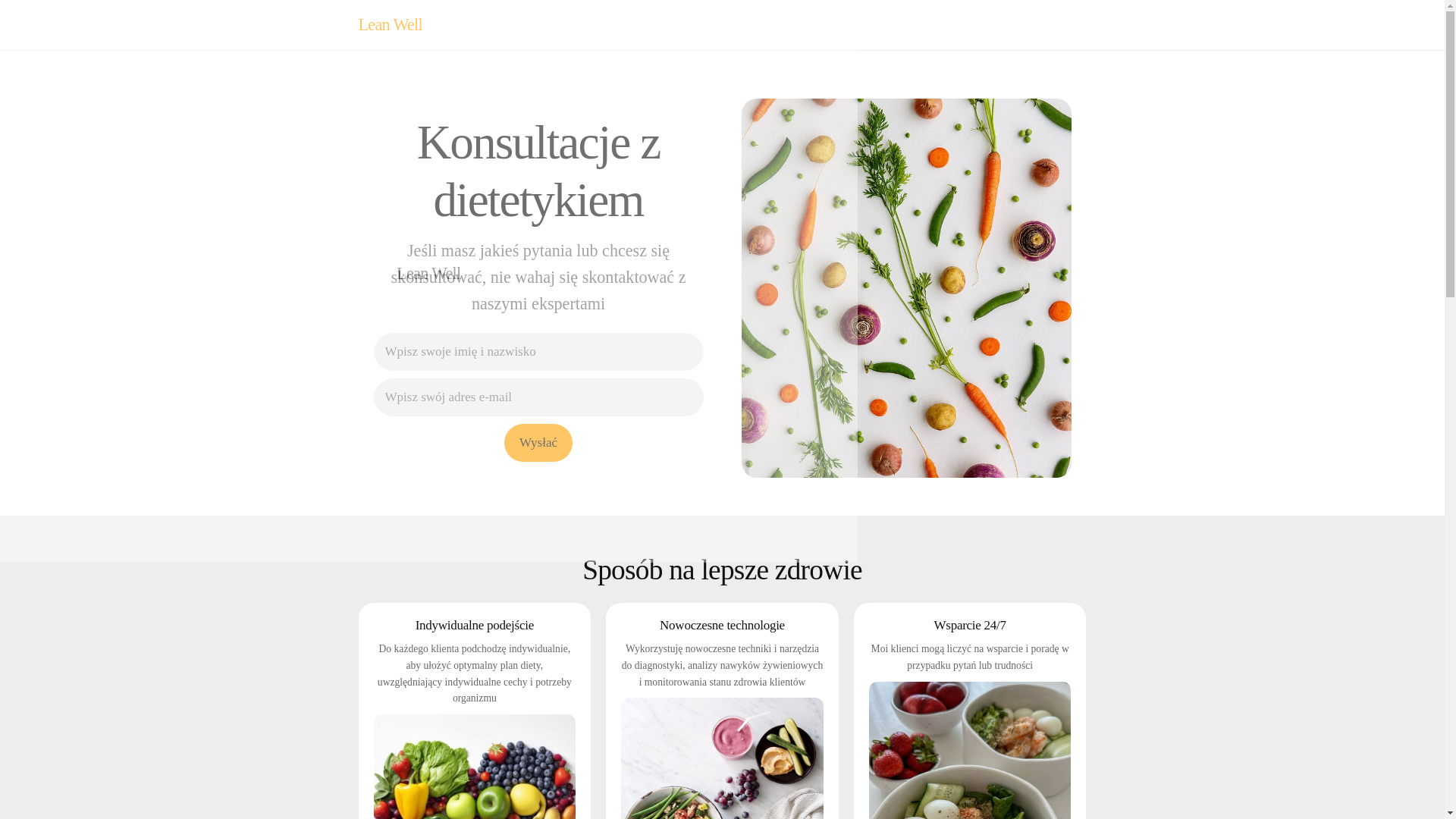 website screenshot of https://leanwelld.info/