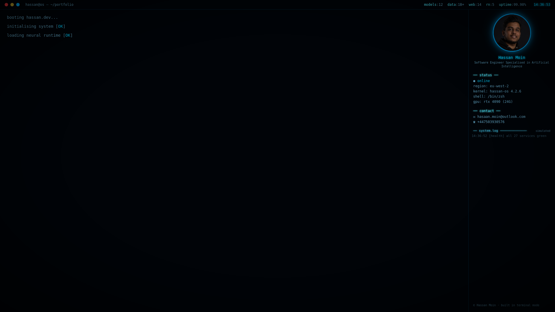 website screenshot of https://hassan-moin.dev/
