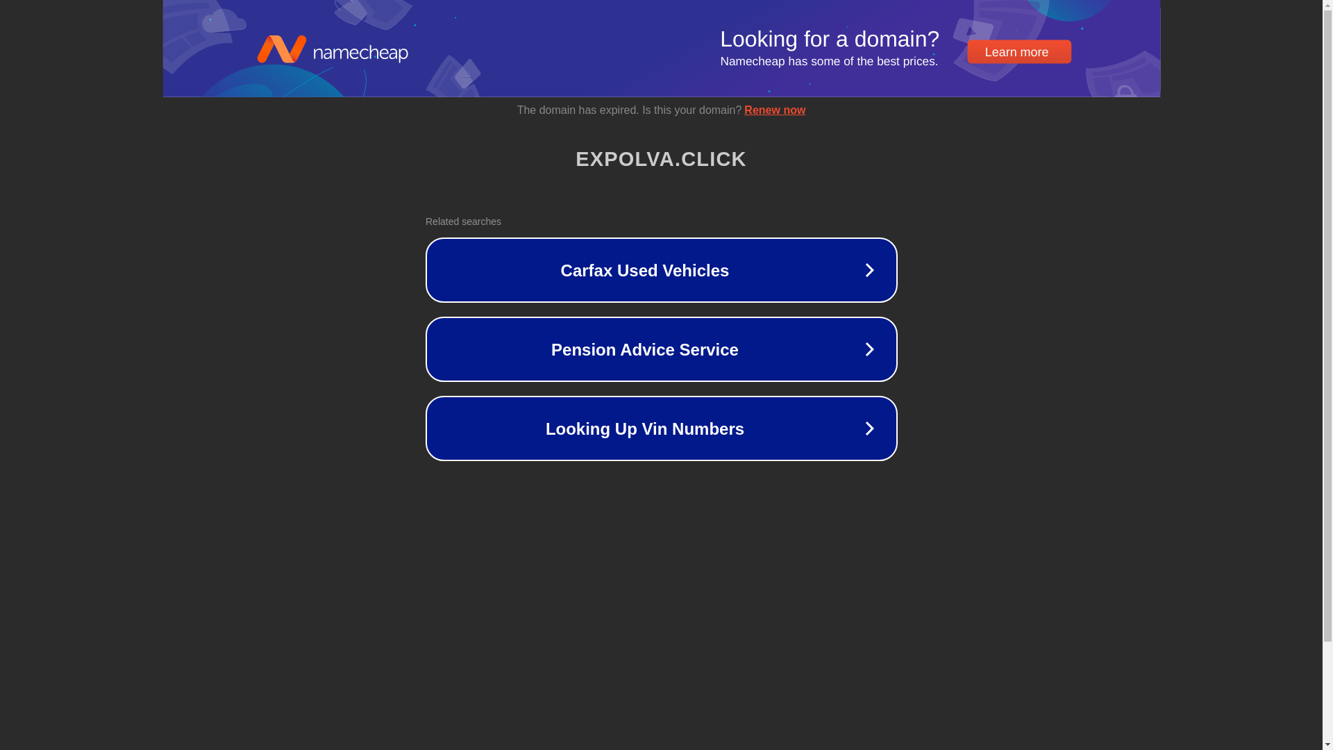 website screenshot of https://expolva.click/