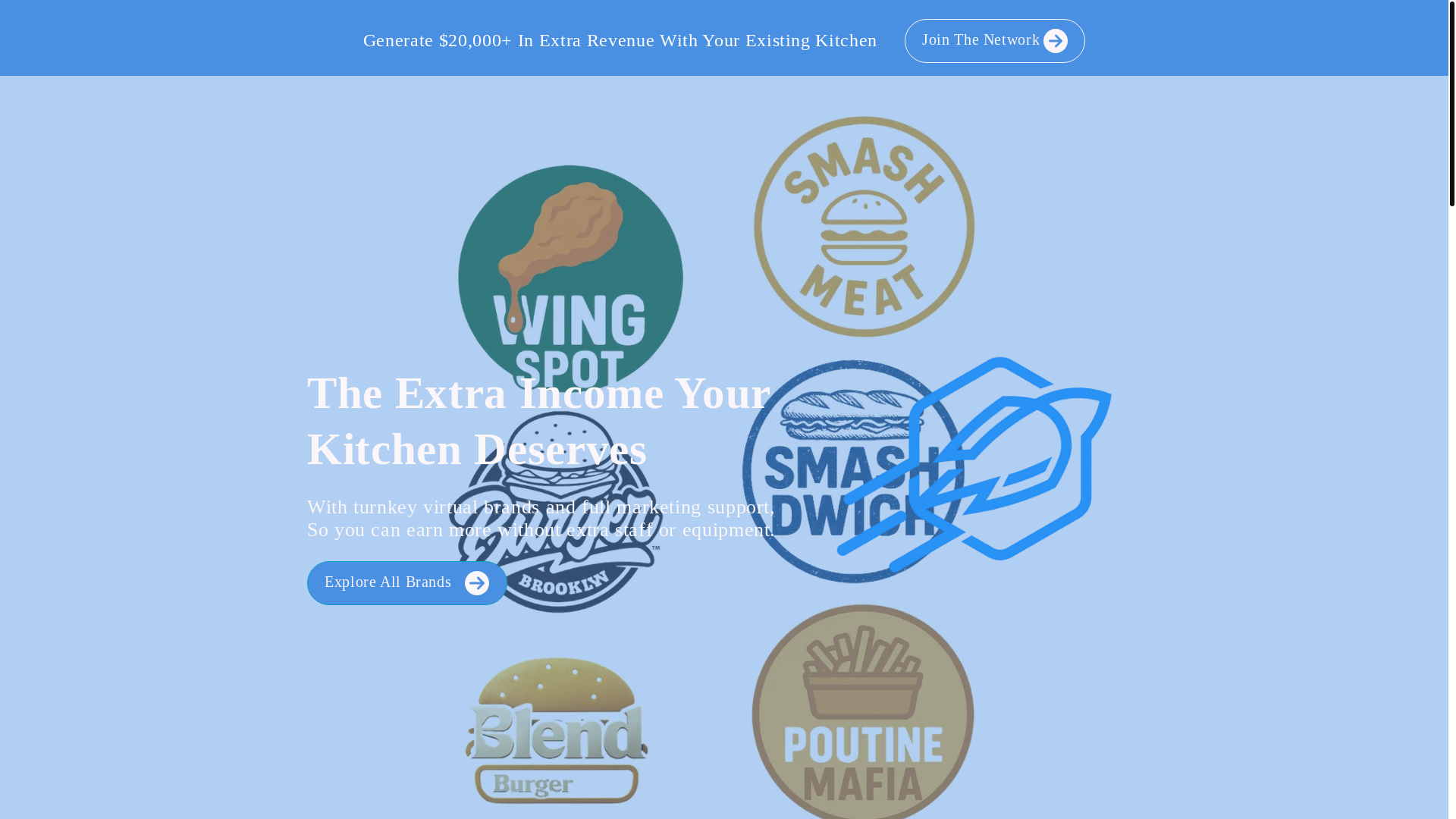 website screenshot of https://trybranchef.ca/
