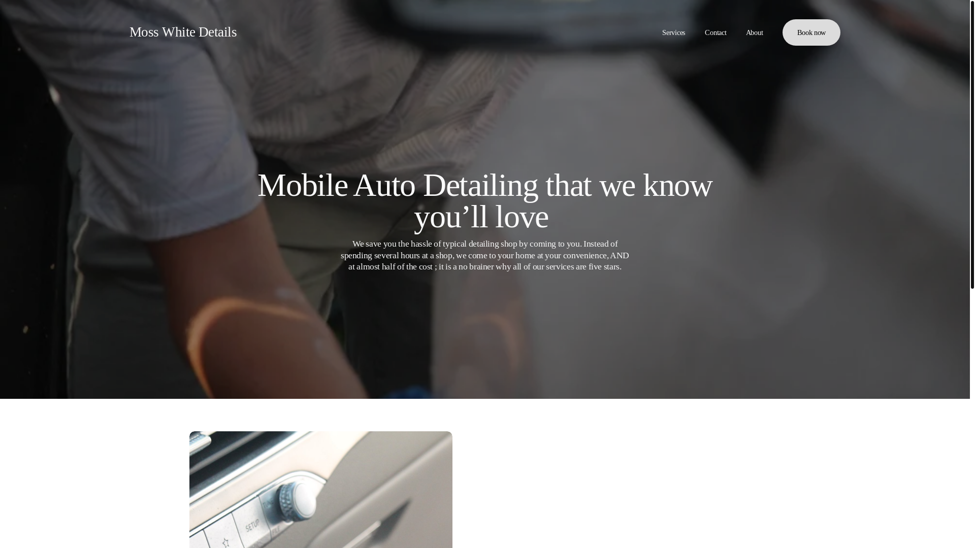website screenshot of https://irisautocare.com/