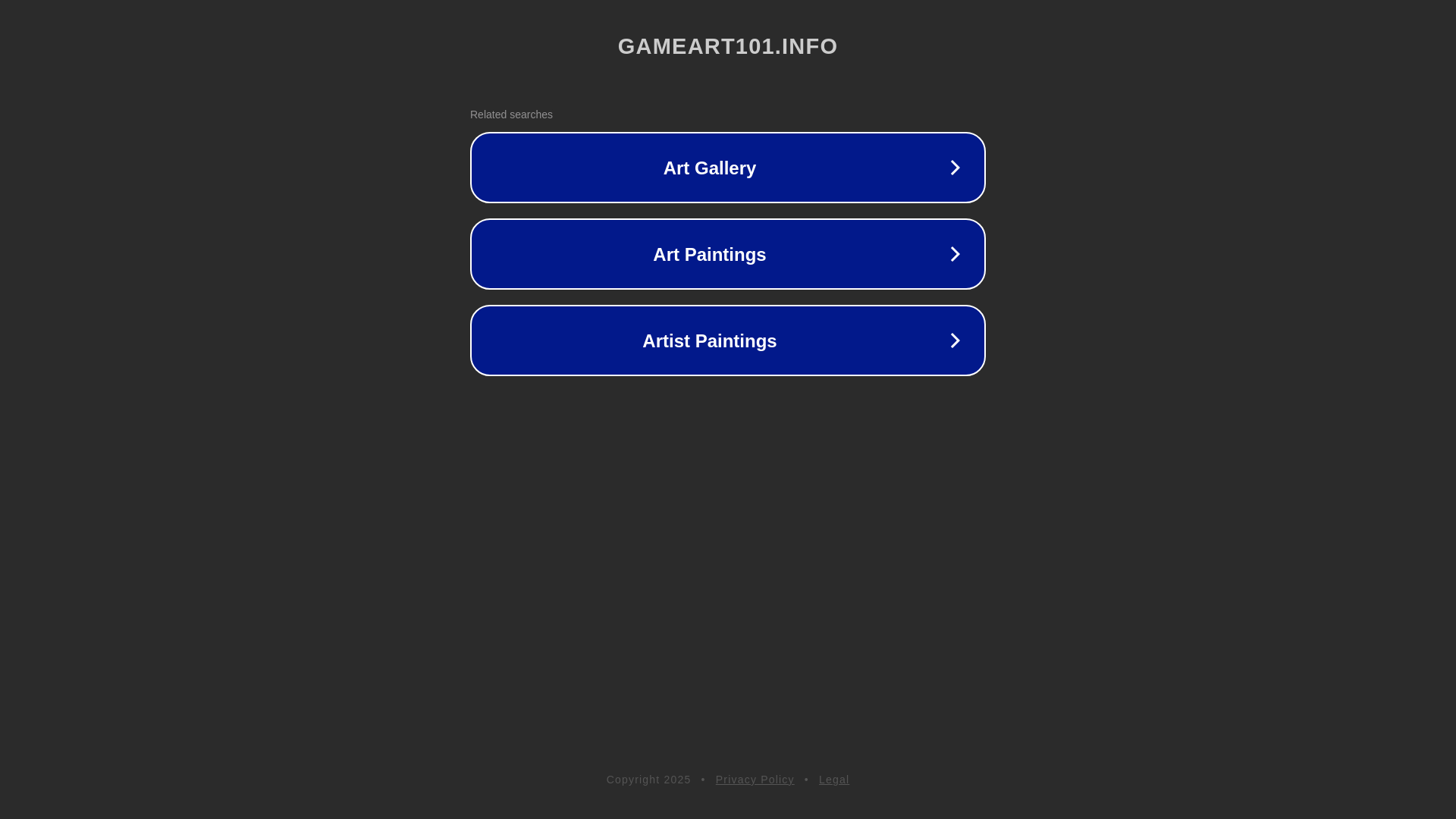 website screenshot of https://gameart101.info/