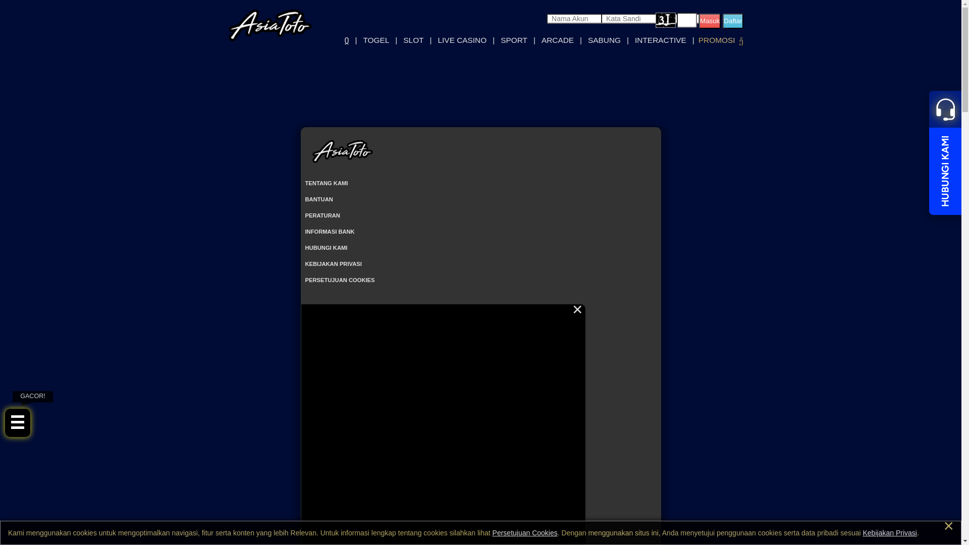 website screenshot of https://asiapeluang.one/