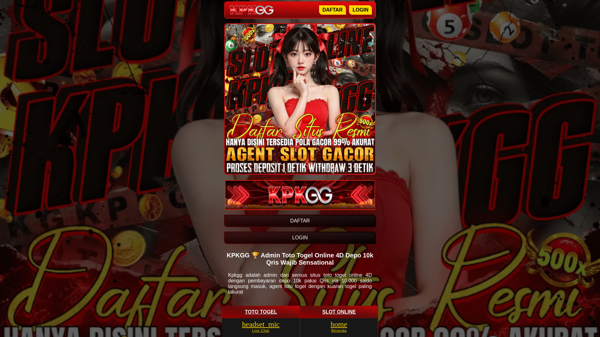 website screenshot of https://admin-kpkgg.pages.dev/