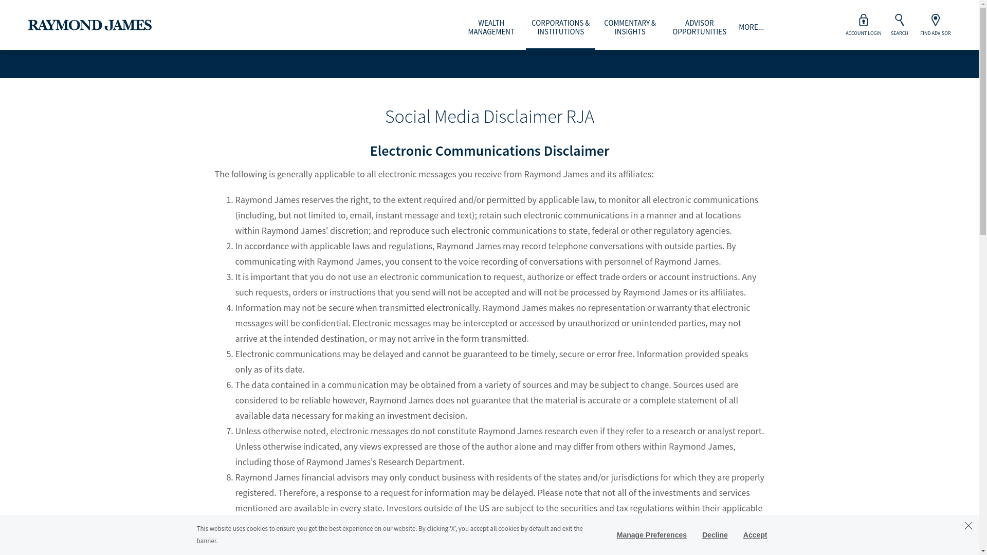website screenshot of http://raymondjames.com/smrja.htm
