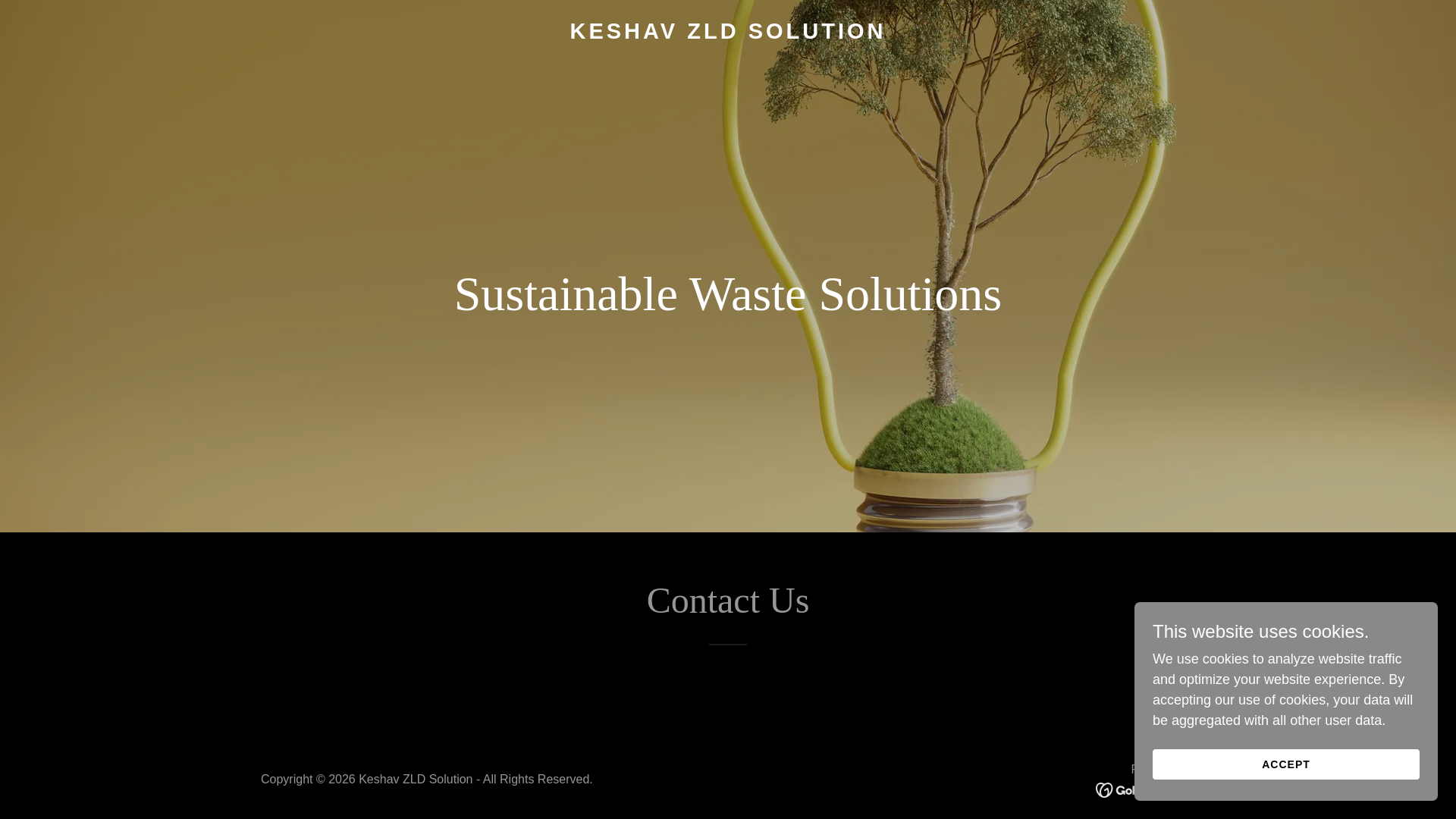 website screenshot of https://keshavzldsolution.com